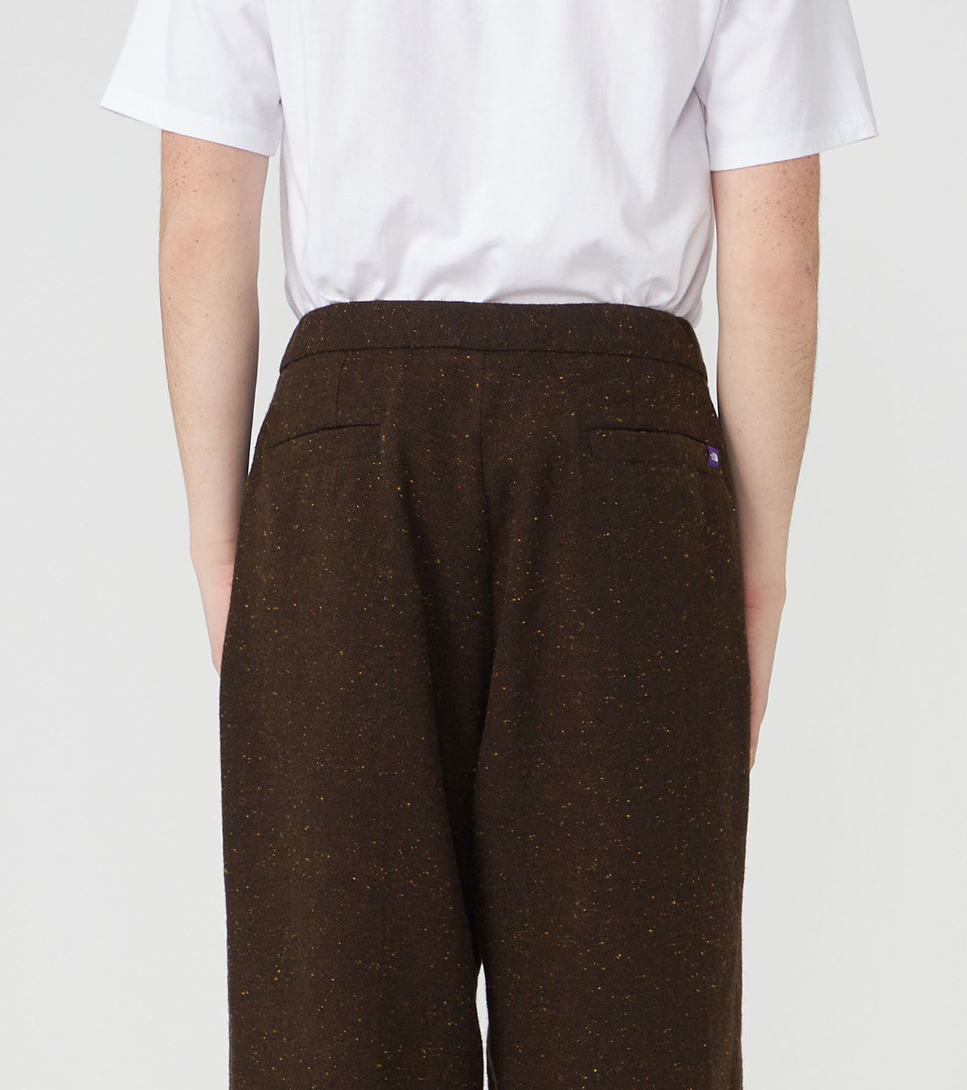 Cotton Wool Color Nep Field Pants