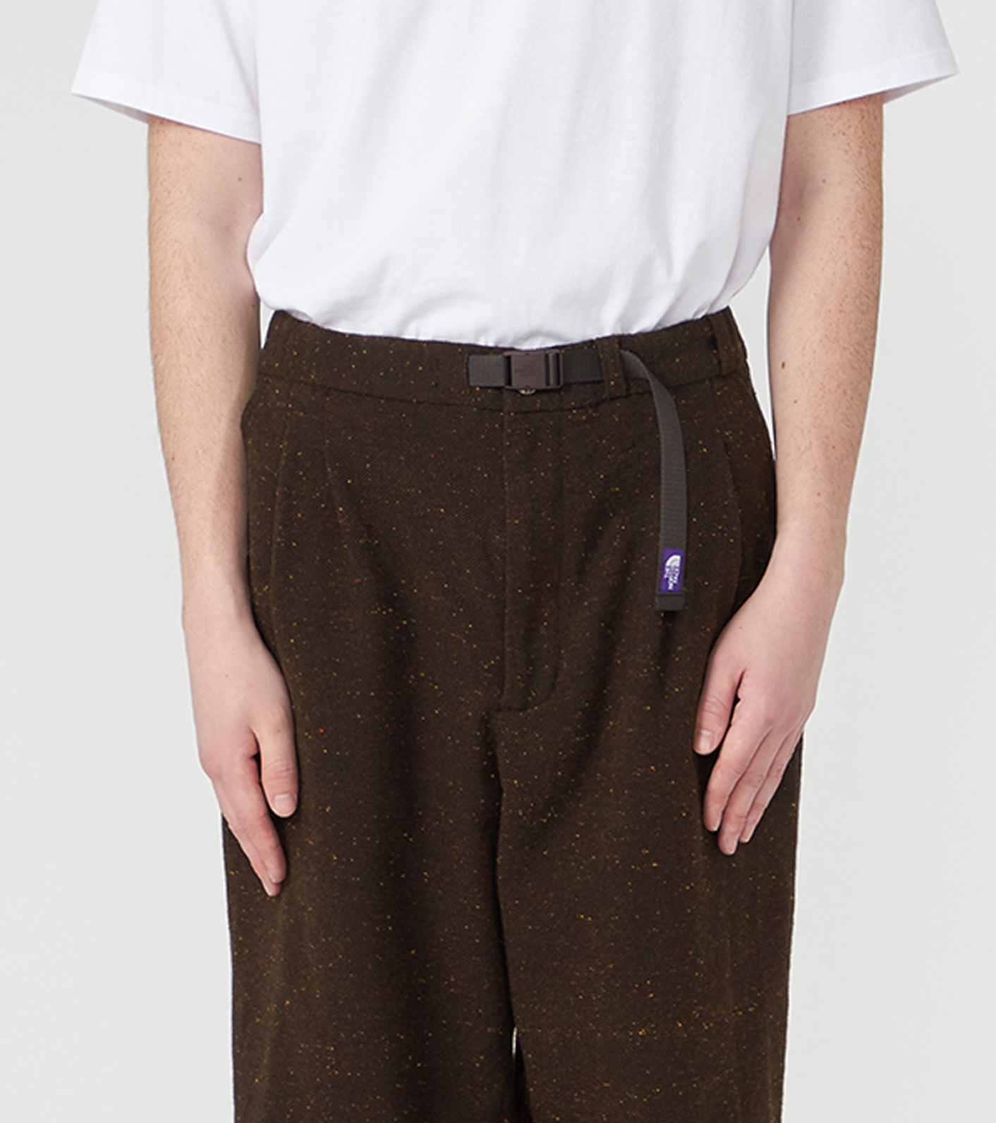 Cotton Wool Color Nep Field Pants
