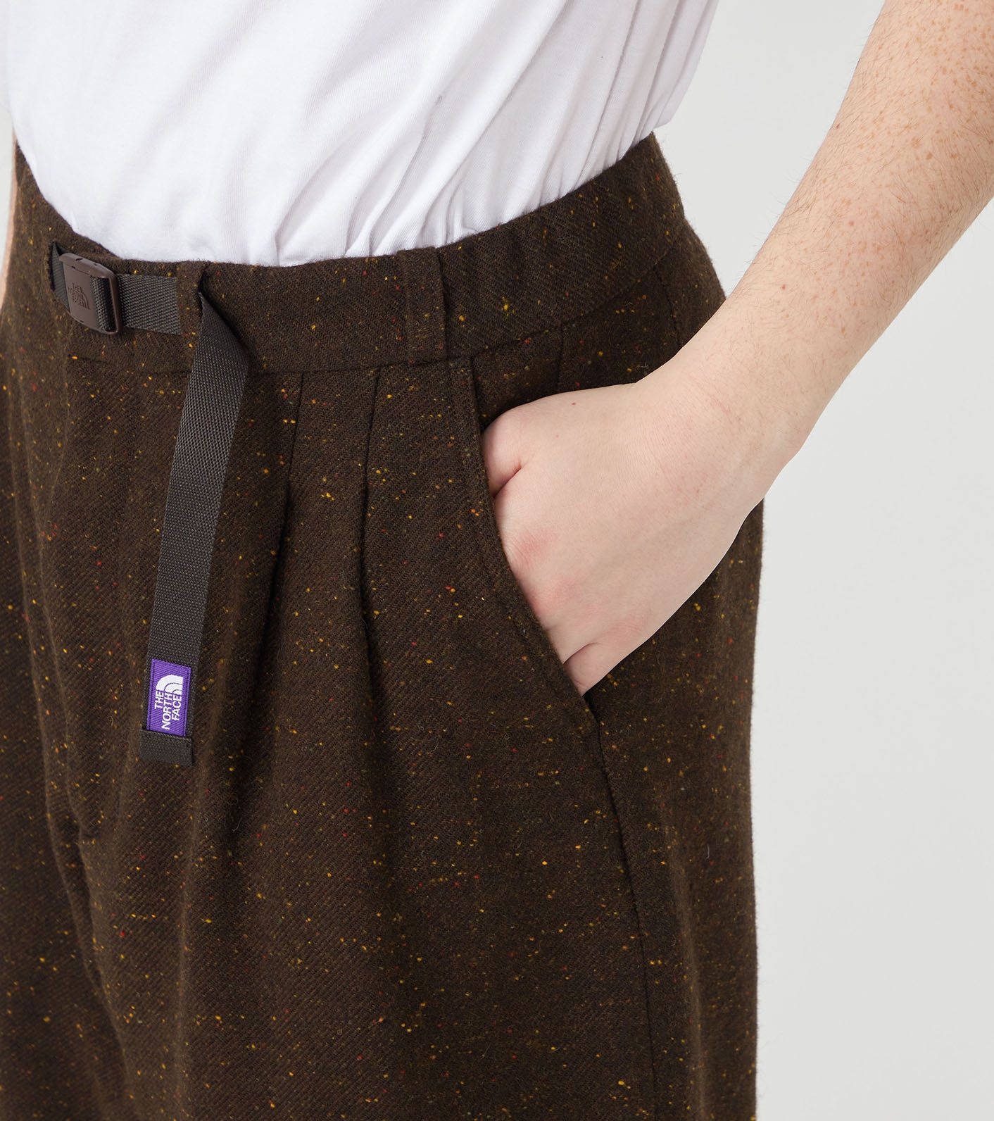 Cotton Wool Color Nep Field Pants