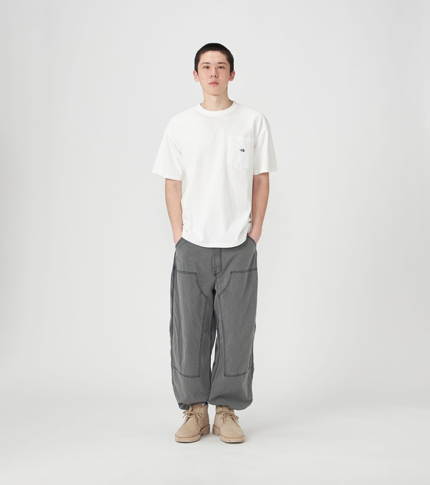 Cotton Nylon Weather Double Knee Pants