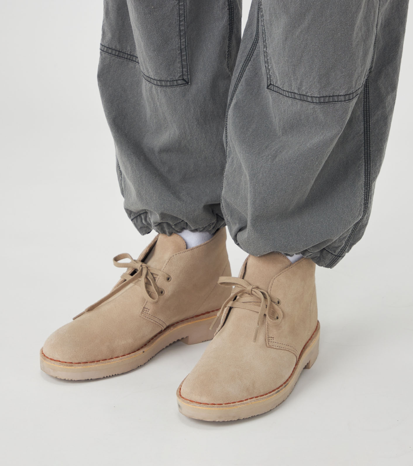 Cotton Nylon Weather Double Knee Pants