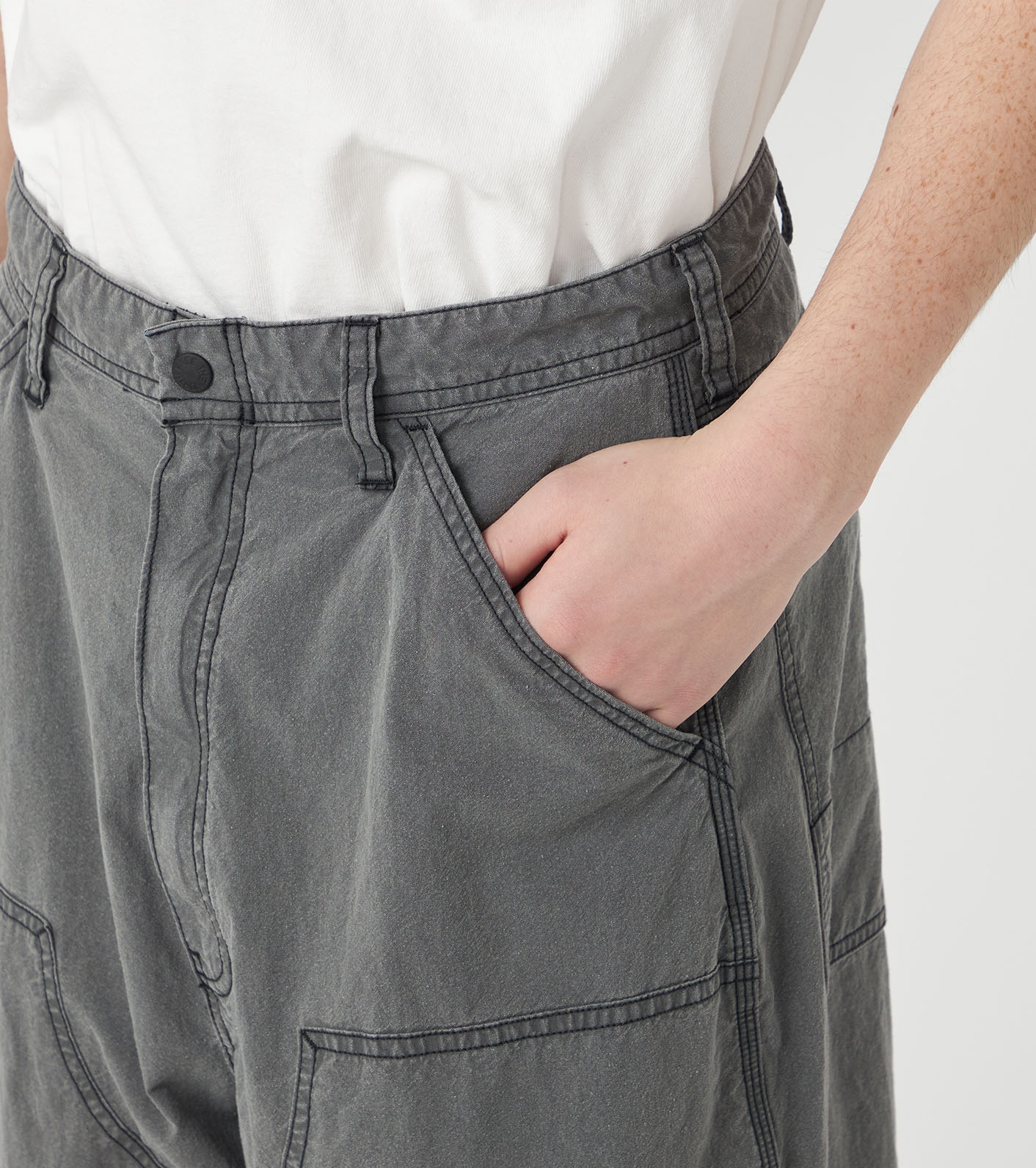 Cotton Nylon Weather Double Knee Pants