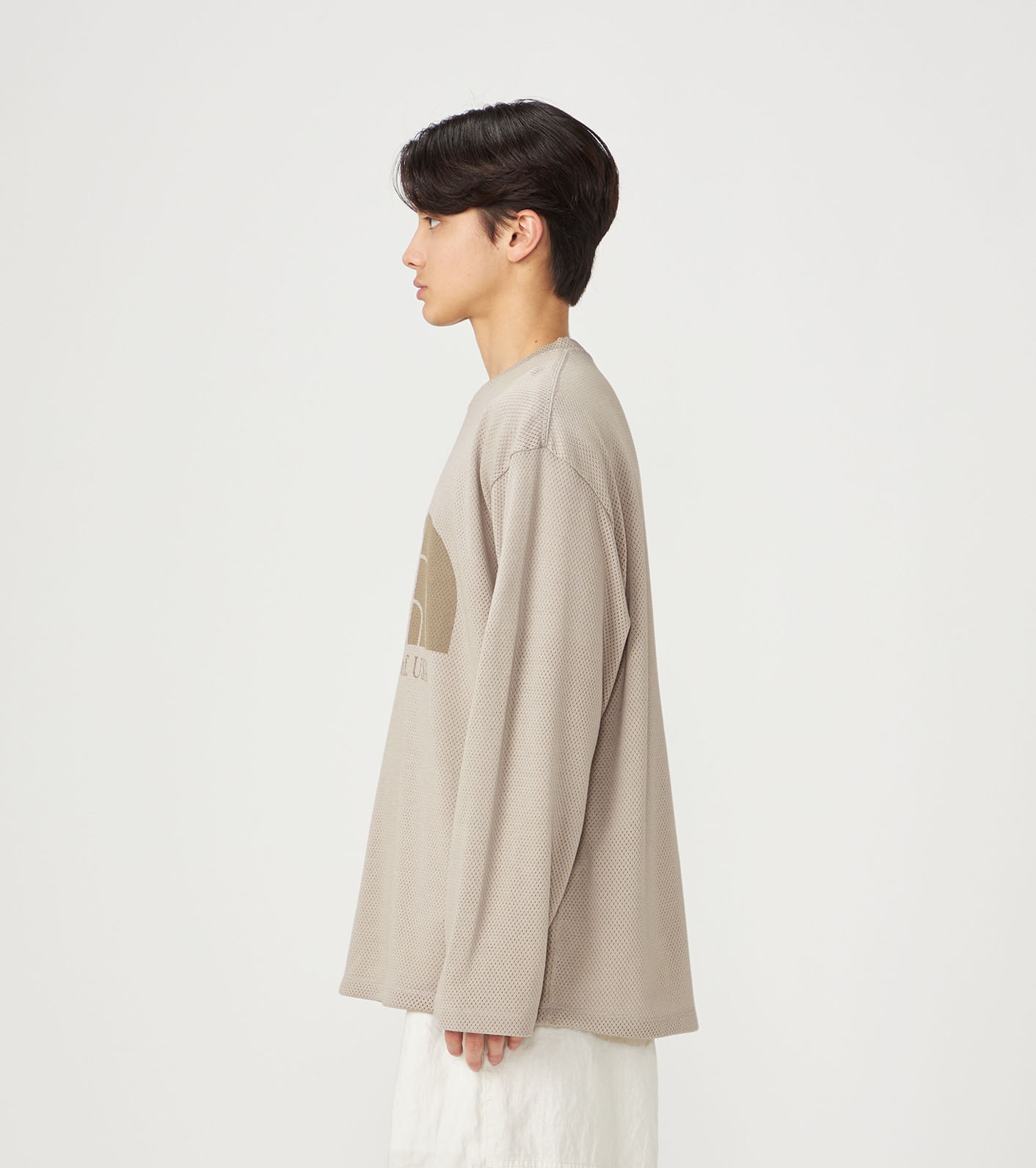 Mesh Field Long Sleeve Tee
