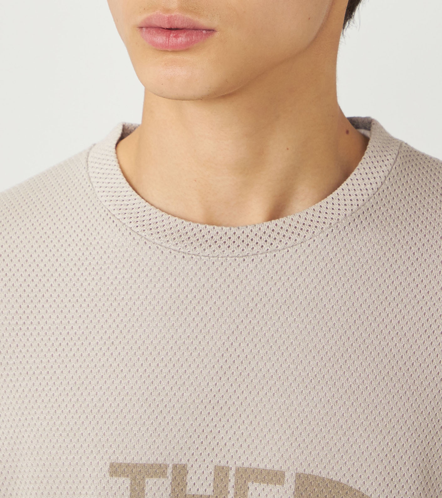 Mesh Field Long Sleeve Tee