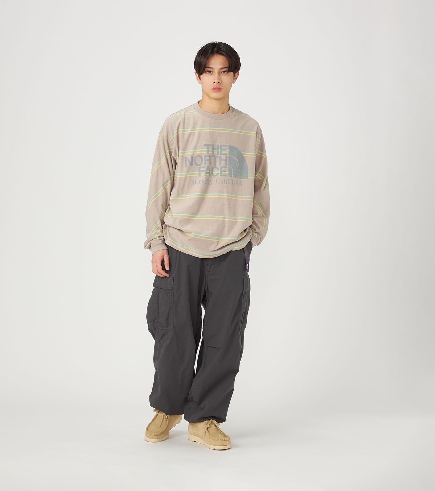 Field Long Sleeve Striped Tee