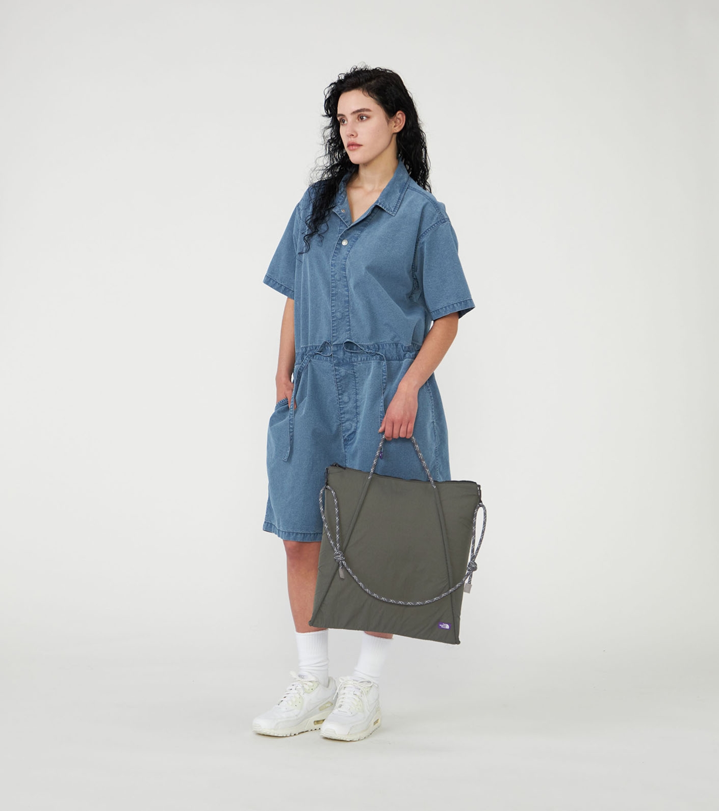 Stroll 2Way Flat Tote Bag