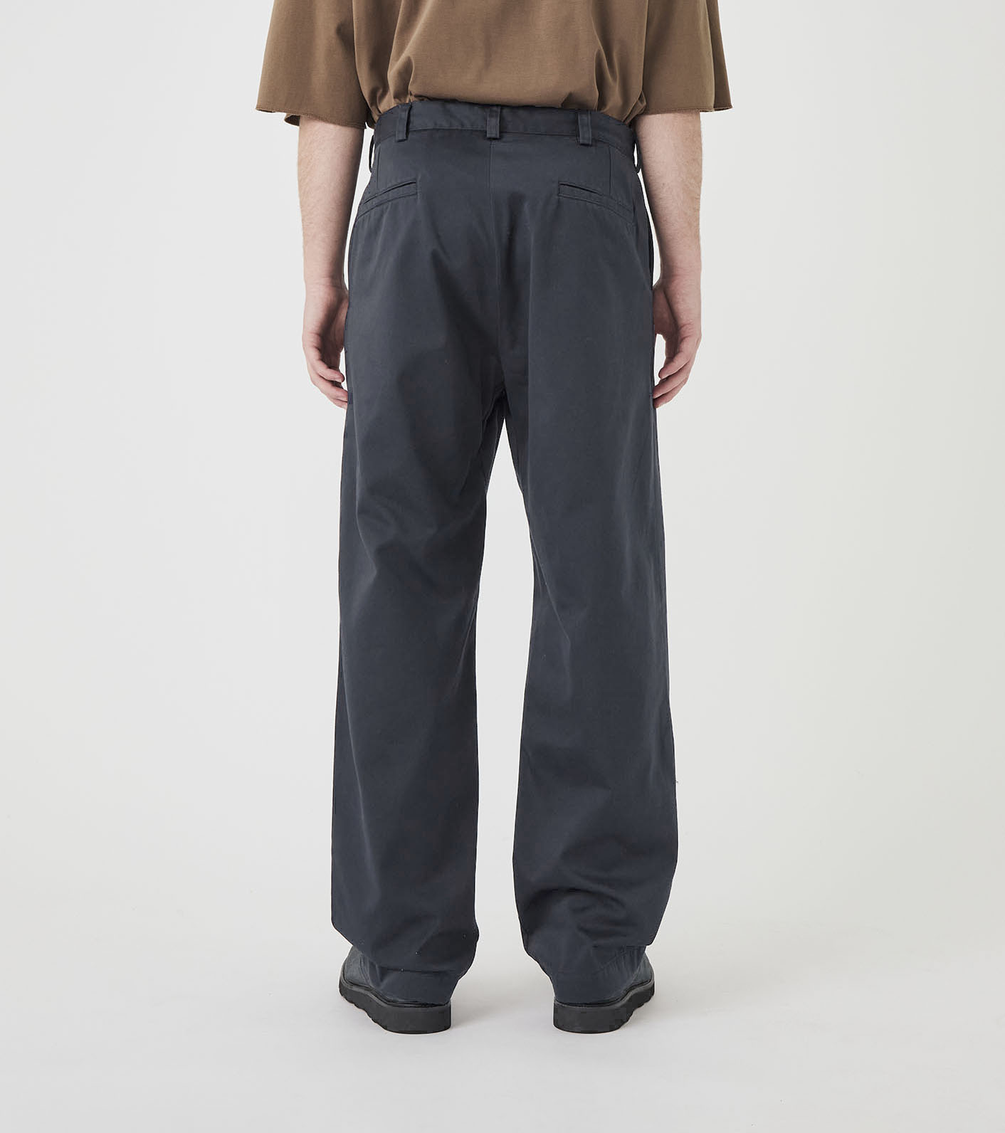 Wide Straight Chino Pants
