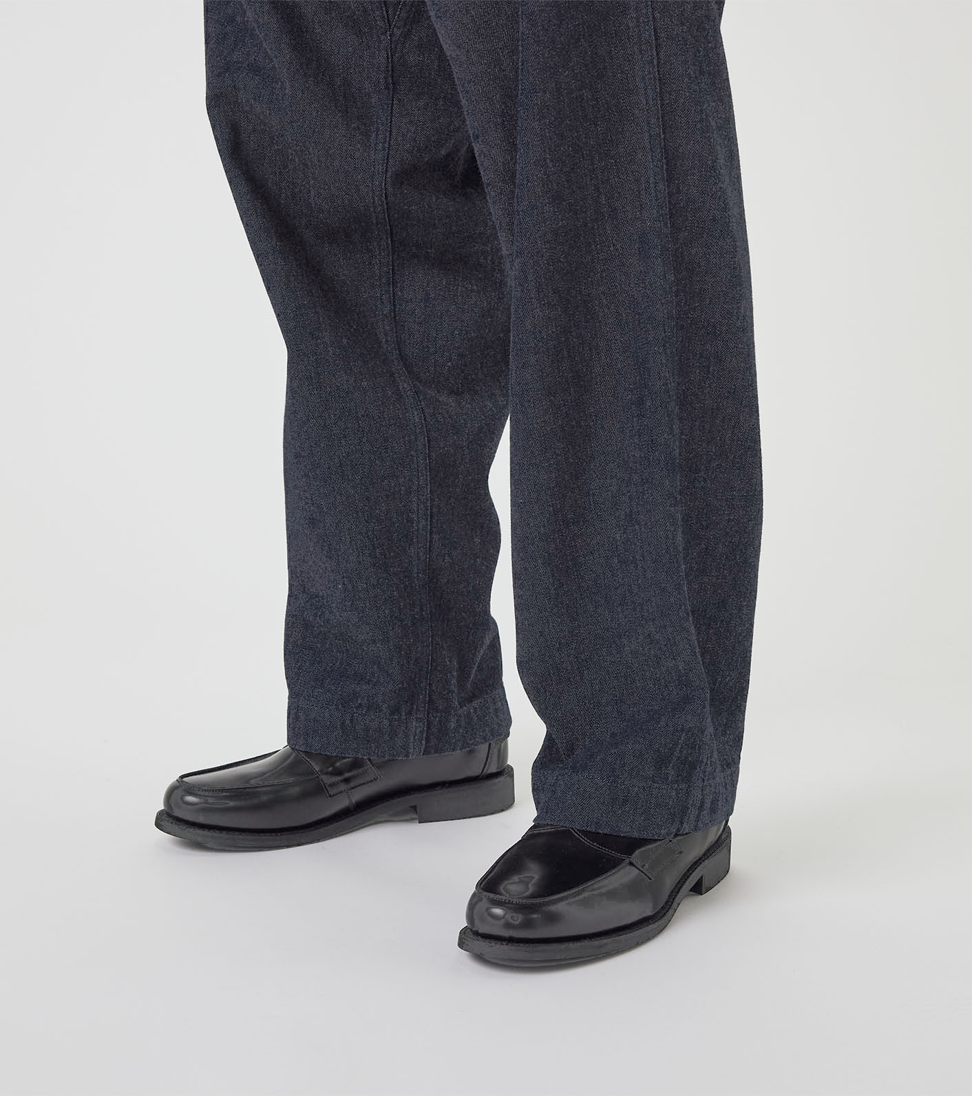 Wide Denim Pants