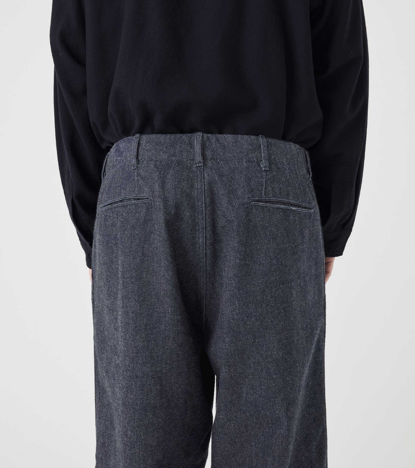 Wide Denim Pants