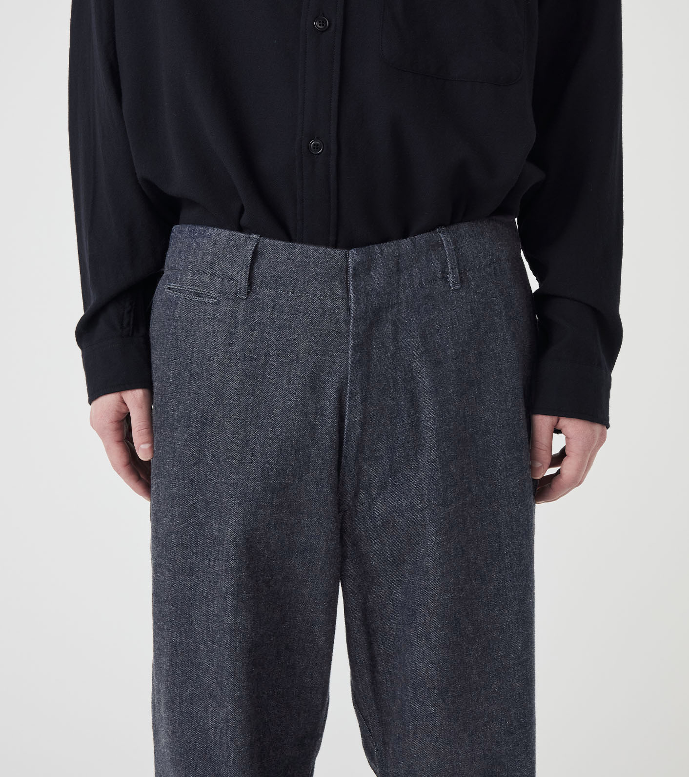 Wide Denim Pants