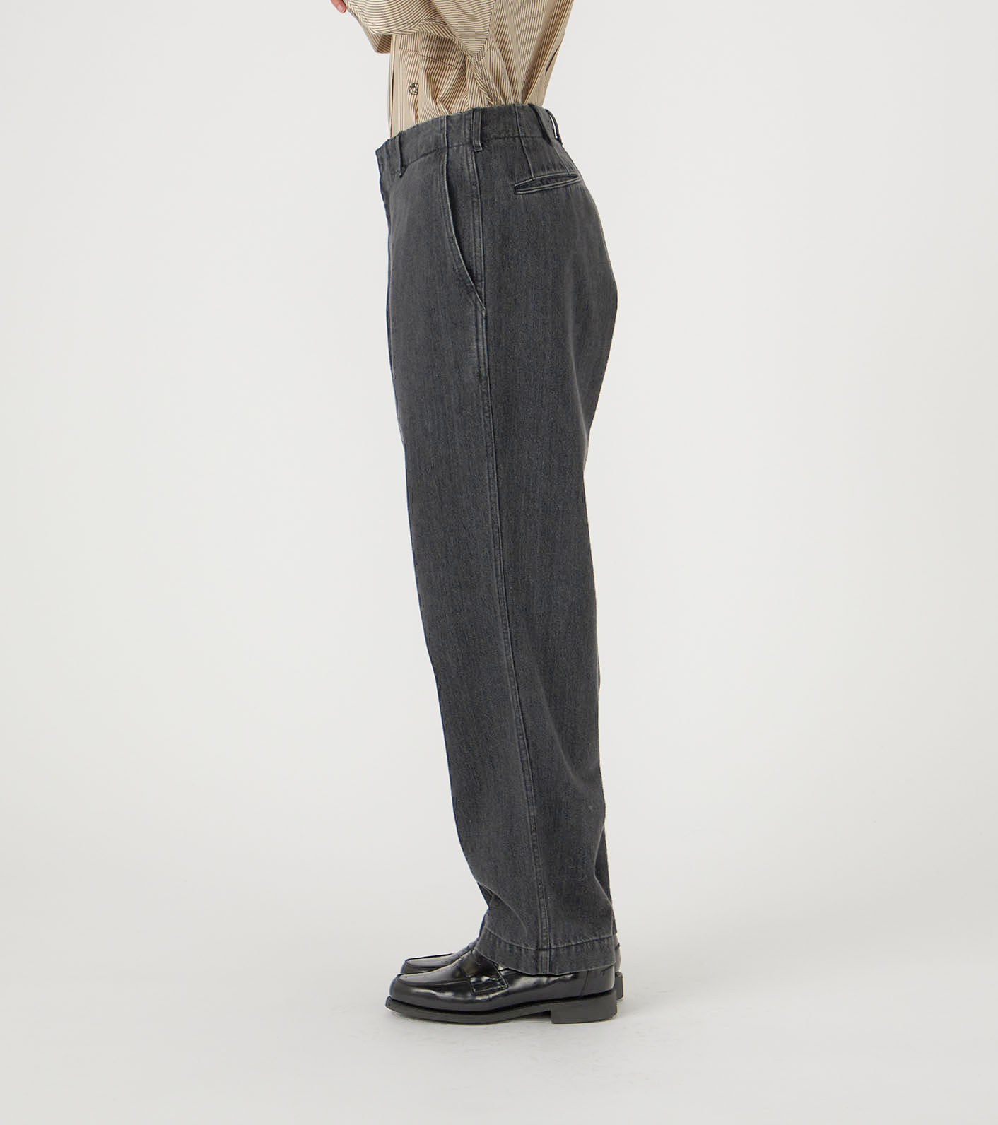 Wide Denim Pants