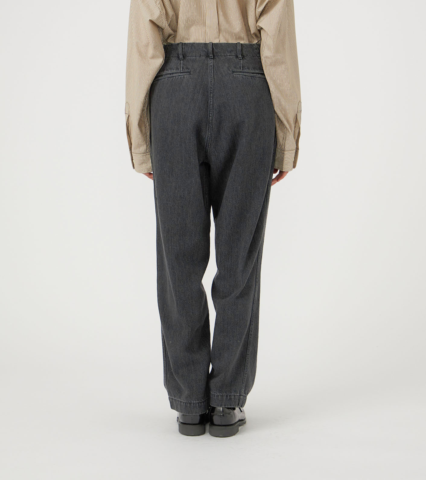 Wide Denim Pants
