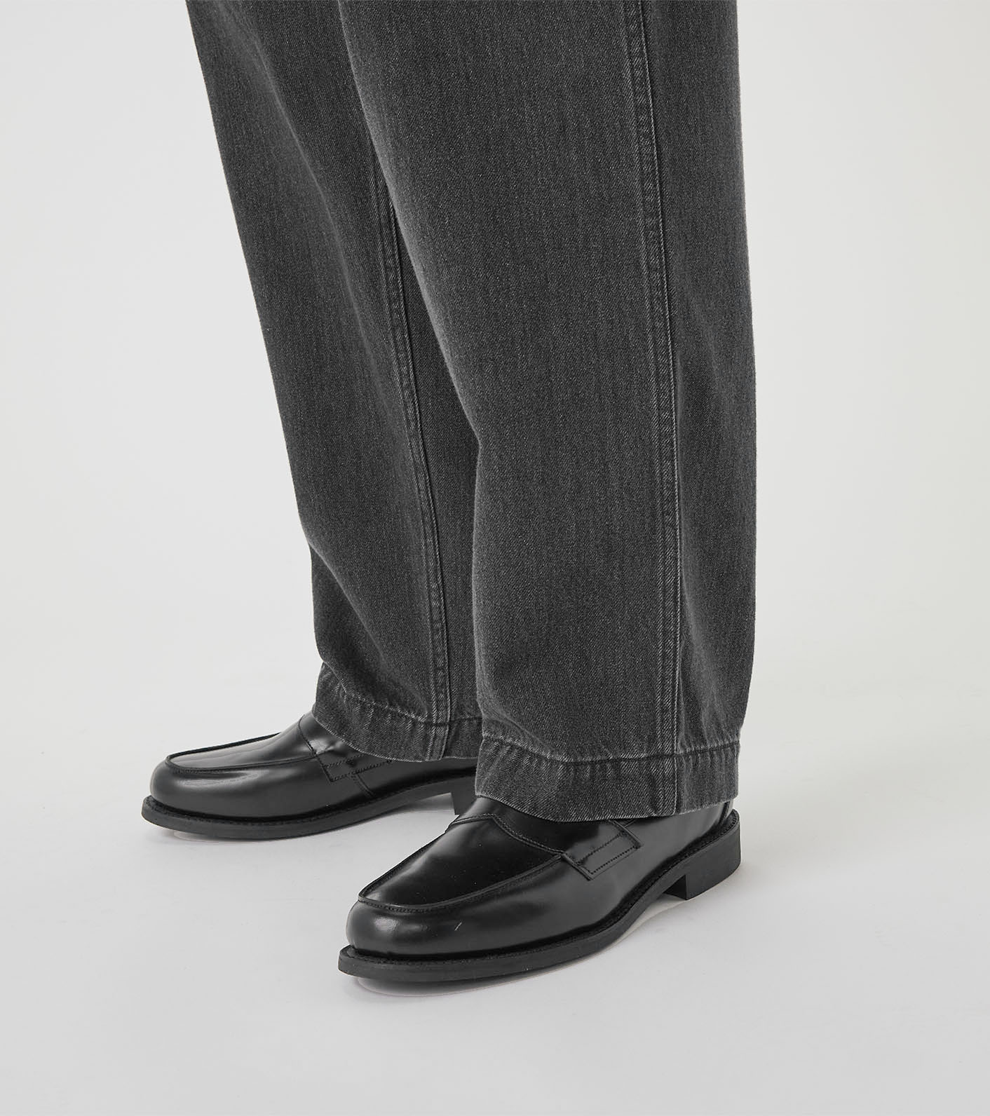 Wide Denim Pants