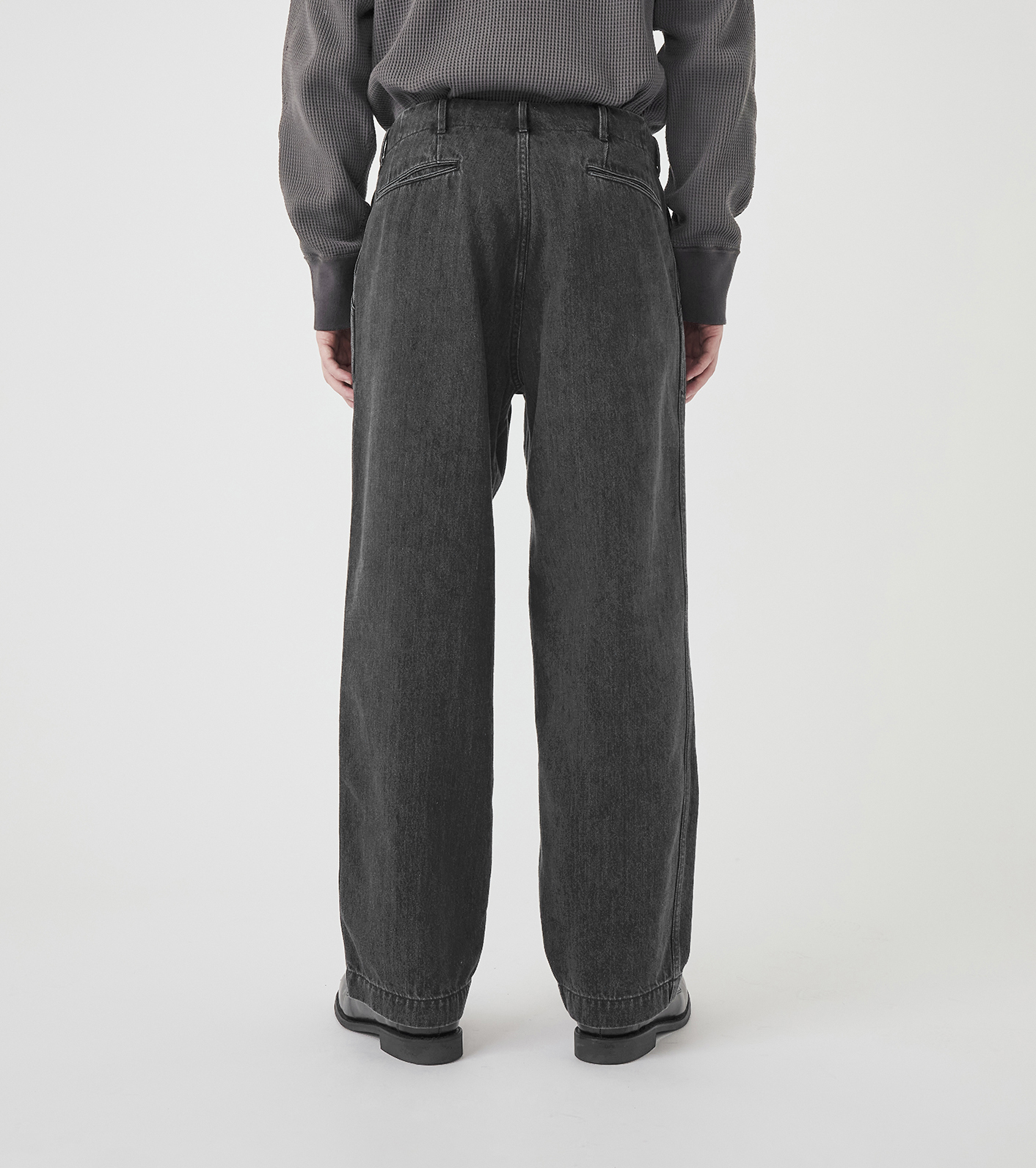 Wide Denim Pants