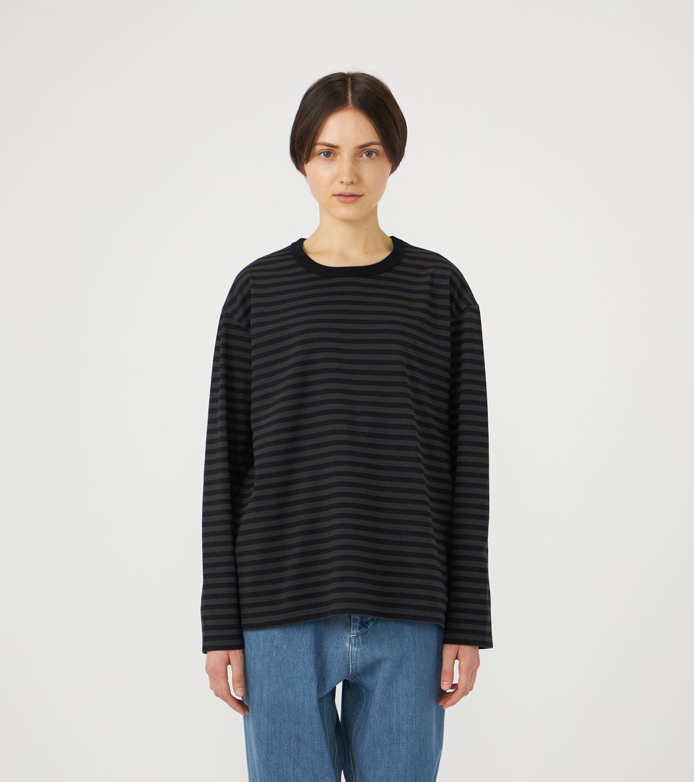 COOLMAX Stripe Jersey L/S Tee