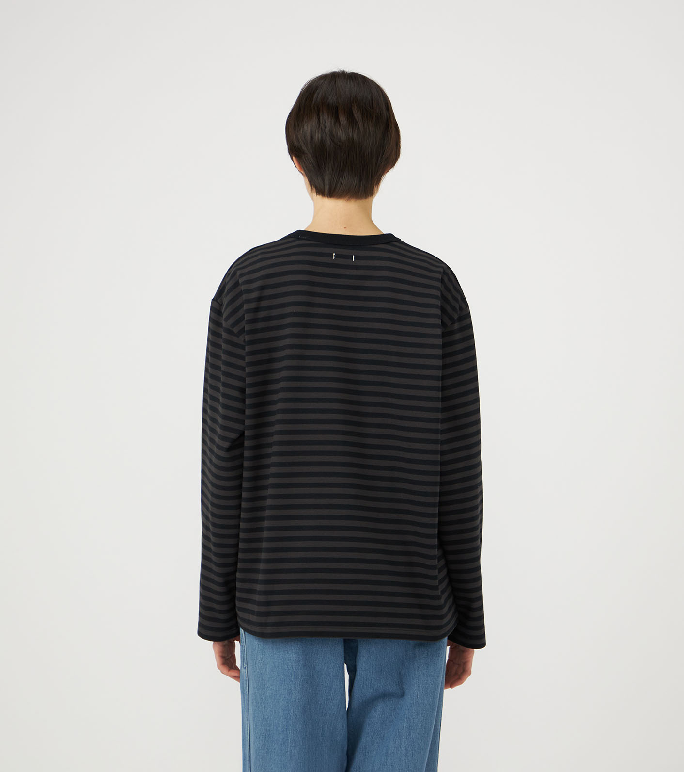 COOLMAX Stripe Jersey L/S Tee