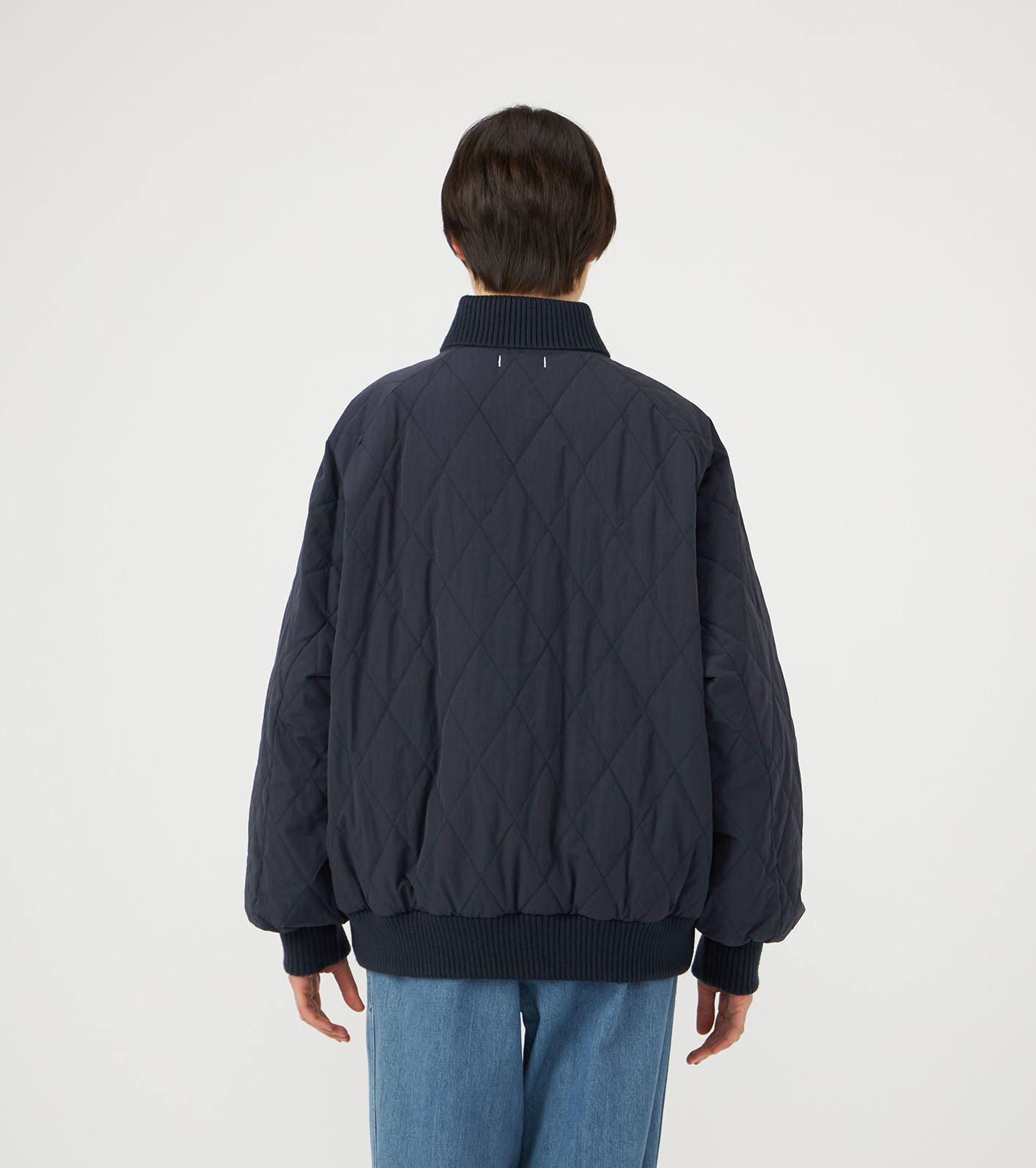 OOAL Quilting Varsity Jacket