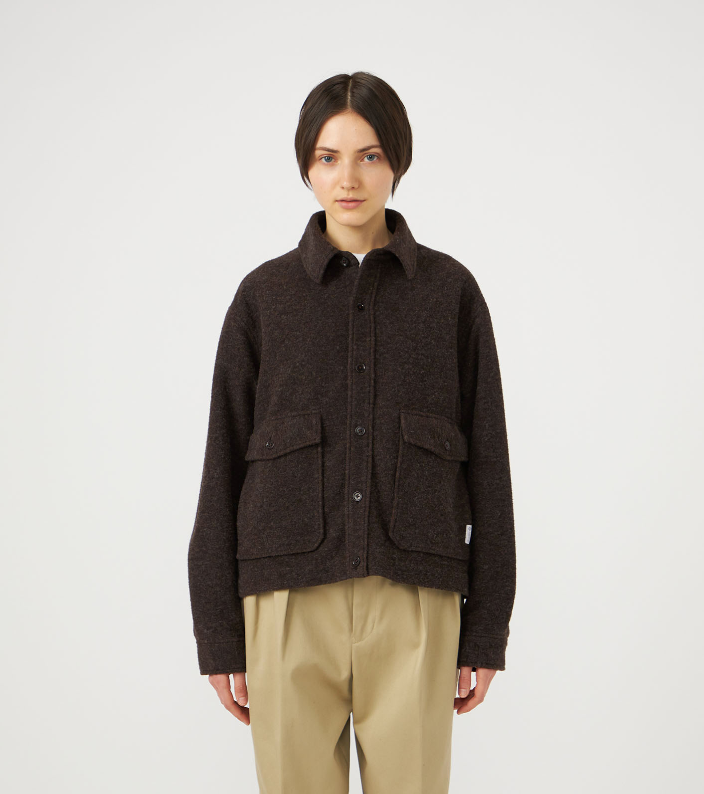 OOAL WINDSTOPPER Sliver Knit Jacket