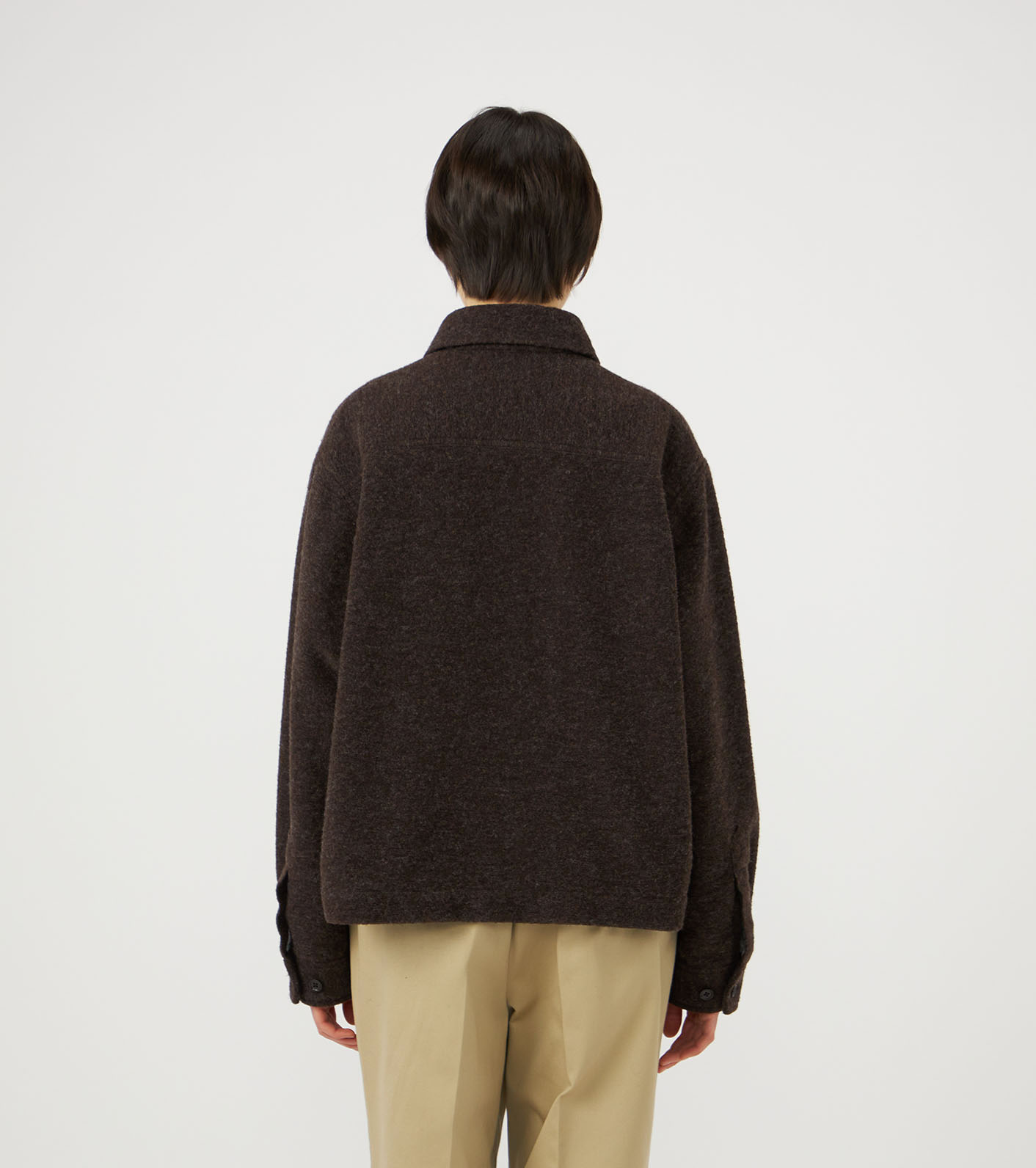 OOAL WINDSTOPPER Sliver Knit Jacket