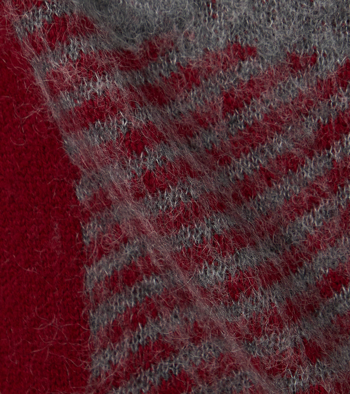 OOAL Mohair Hooded Jacket