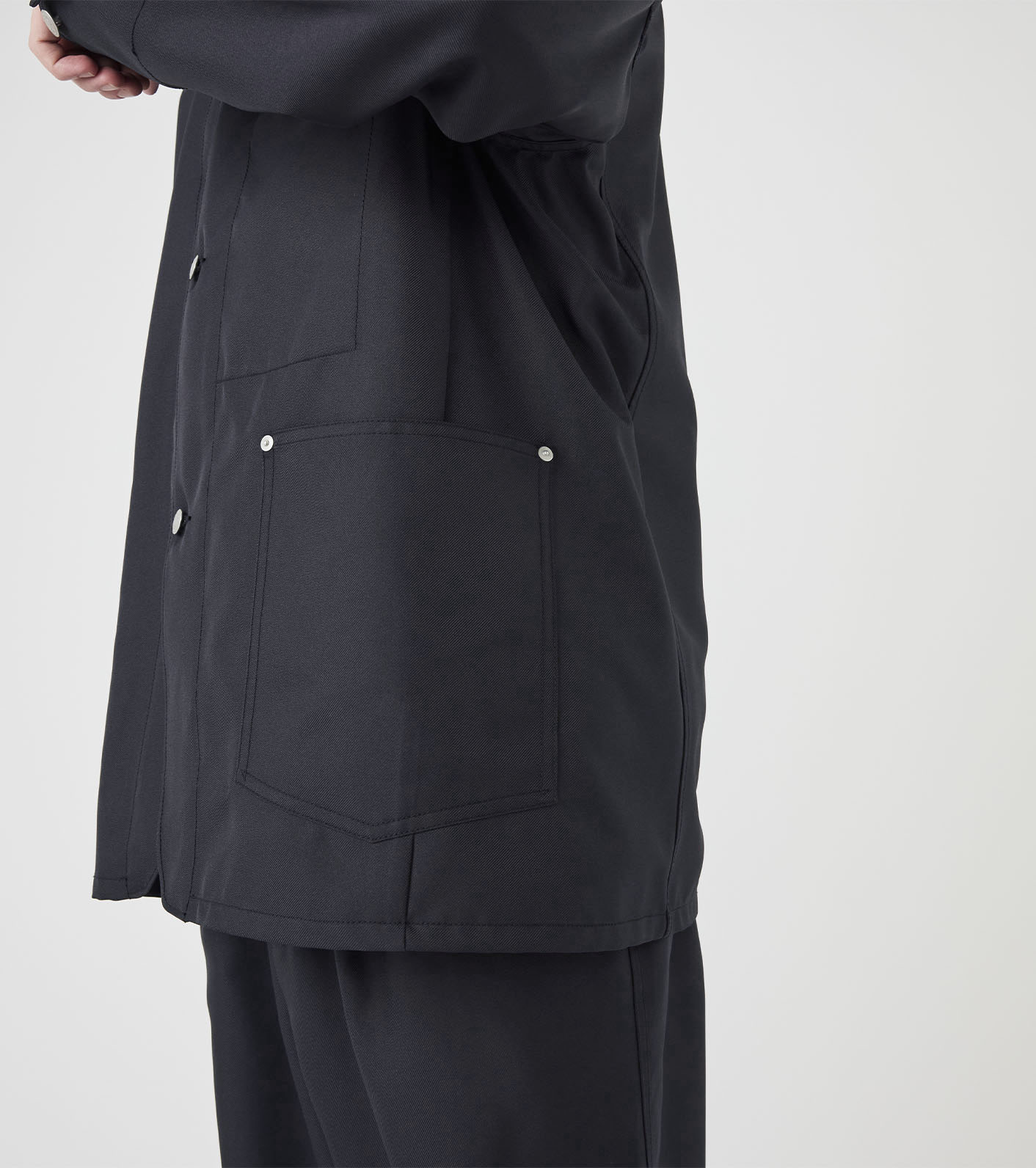 Polyester Twill Coverall Jacket