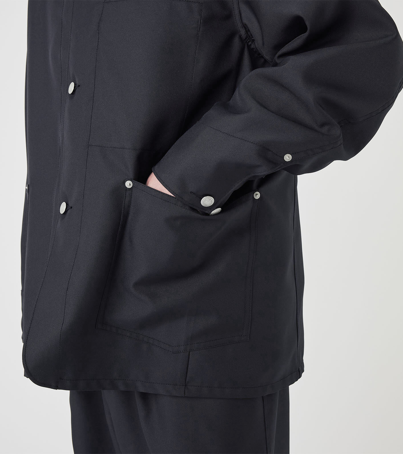Polyester Twill Coverall Jacket