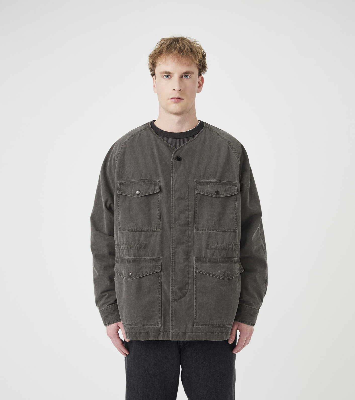 Cotton CORDURA Insulation Collarless Jacket