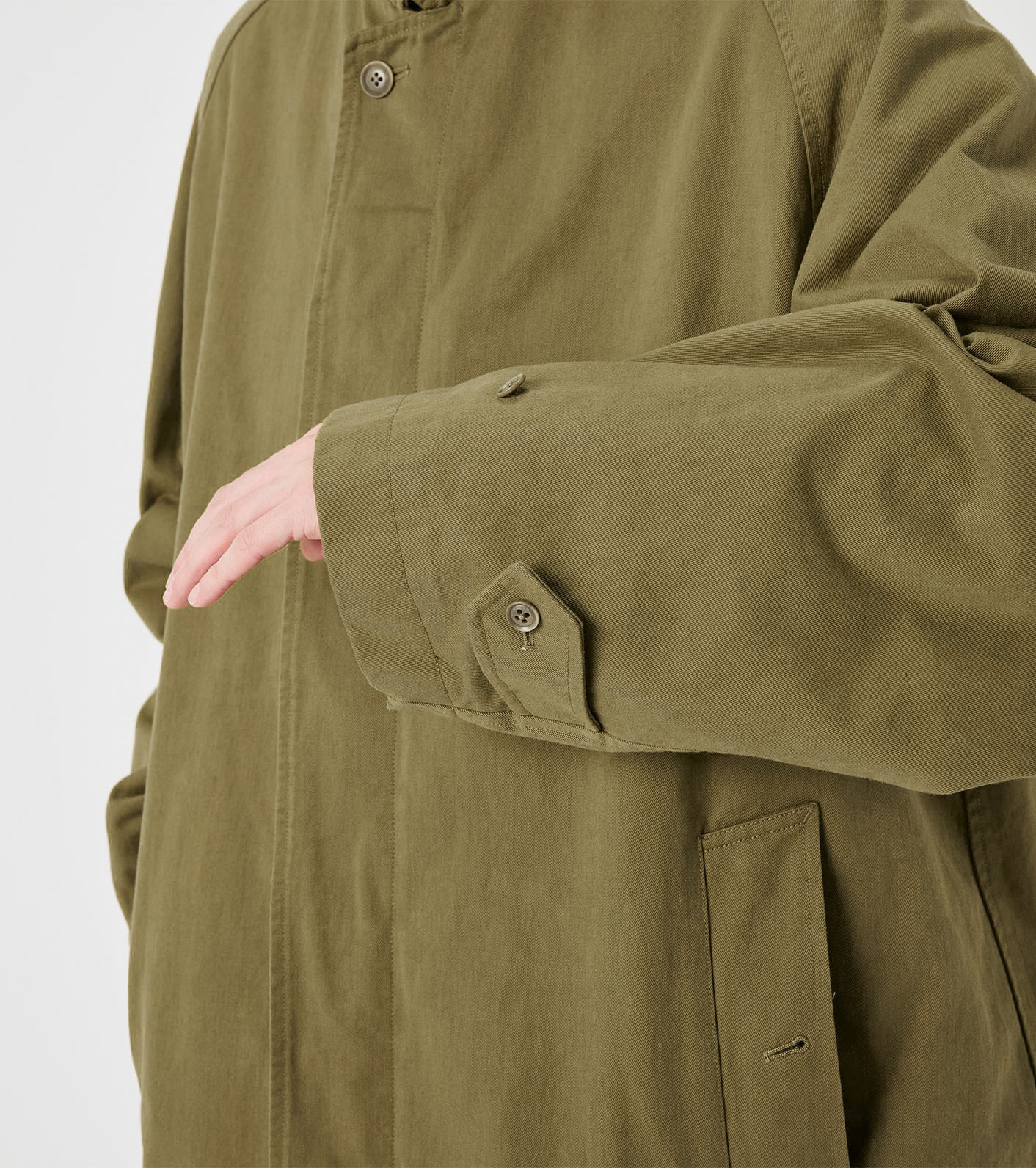 Cotton CORDURA WINDSTOPPER Balmacaan Coat