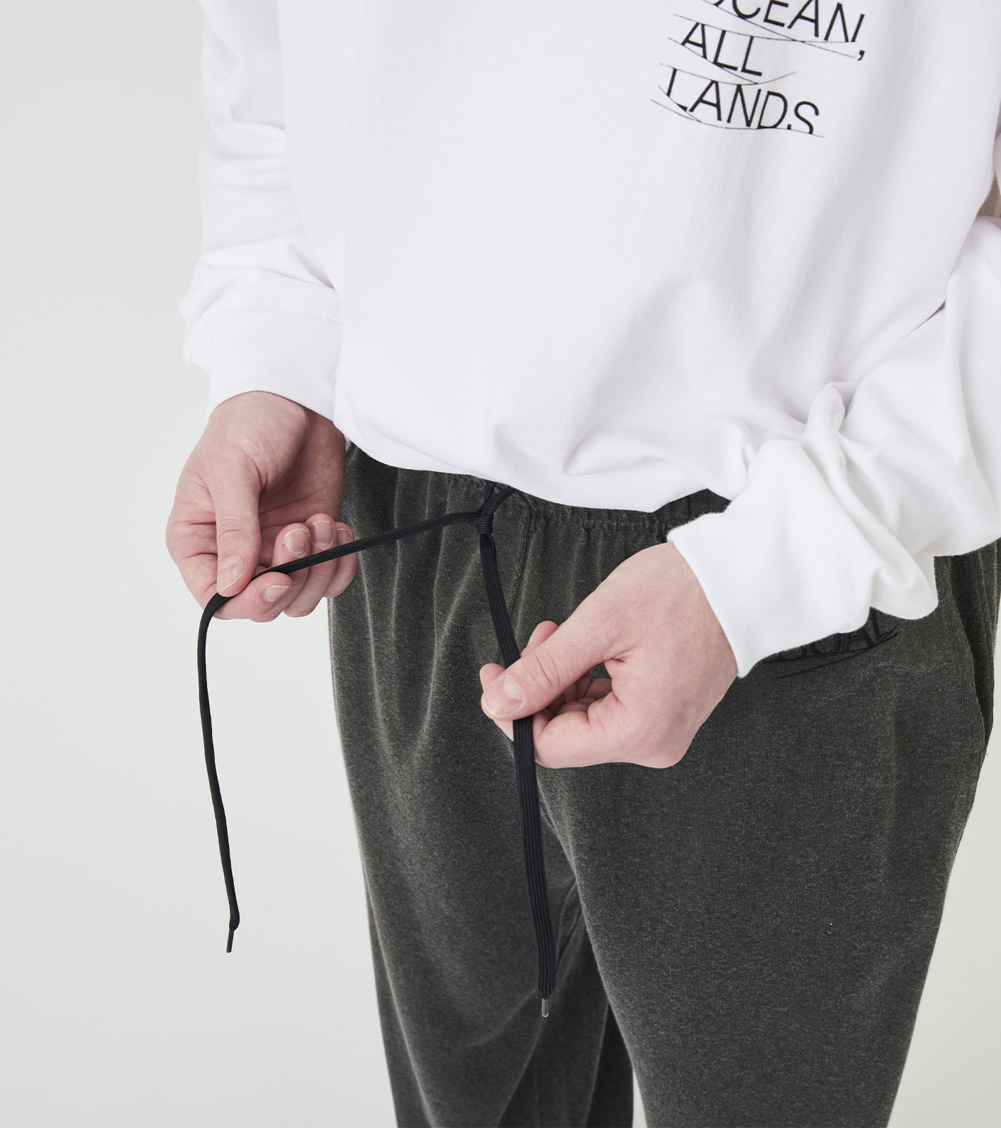 OOAL Rayon Cotton Pants