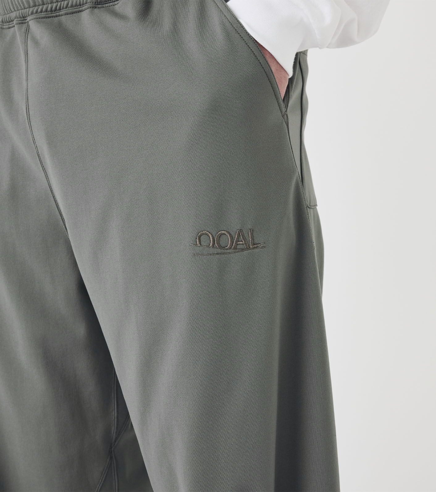 OOAL Polyester Pile Sweatpants