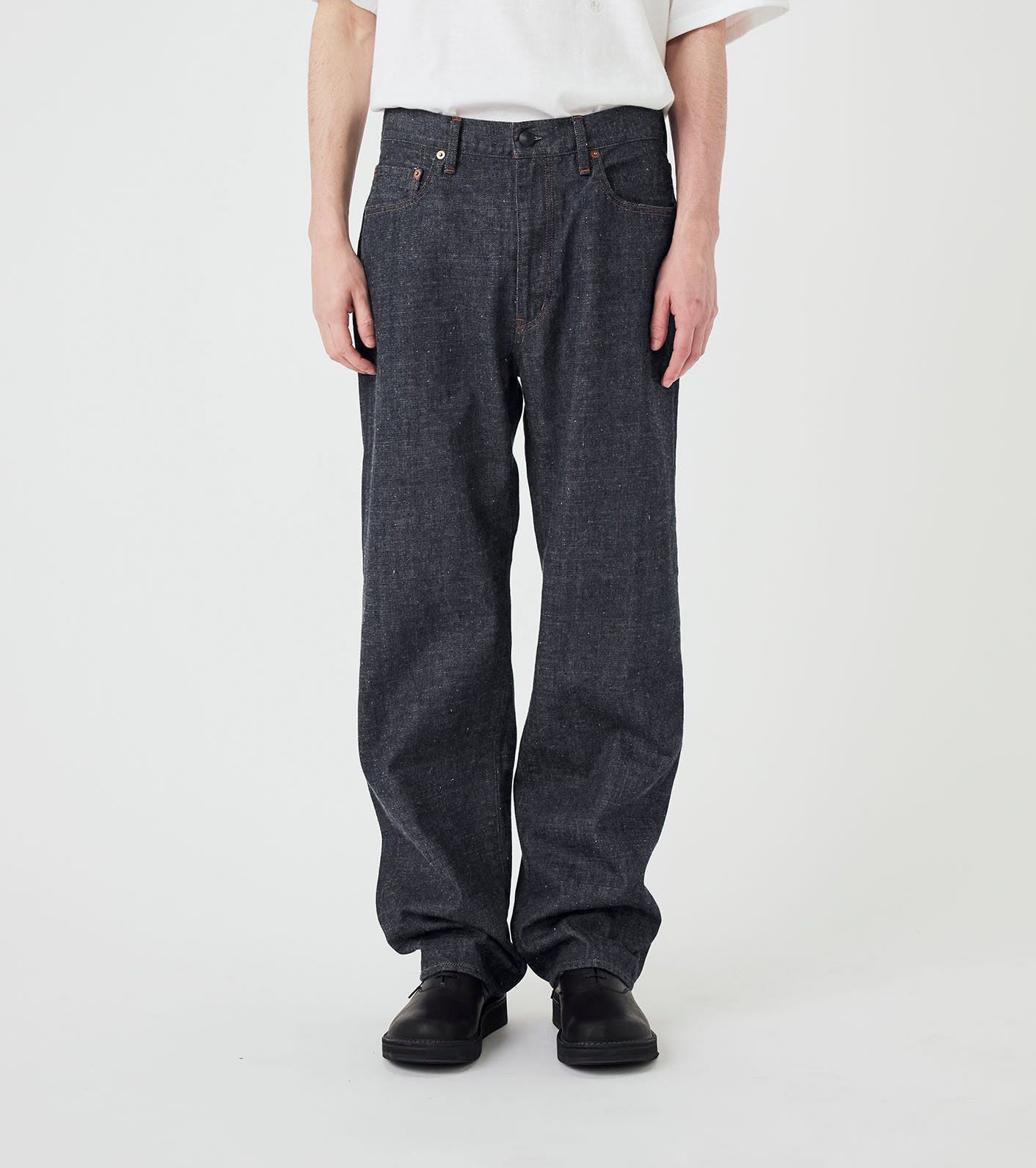Selvage Denim Straight Pants