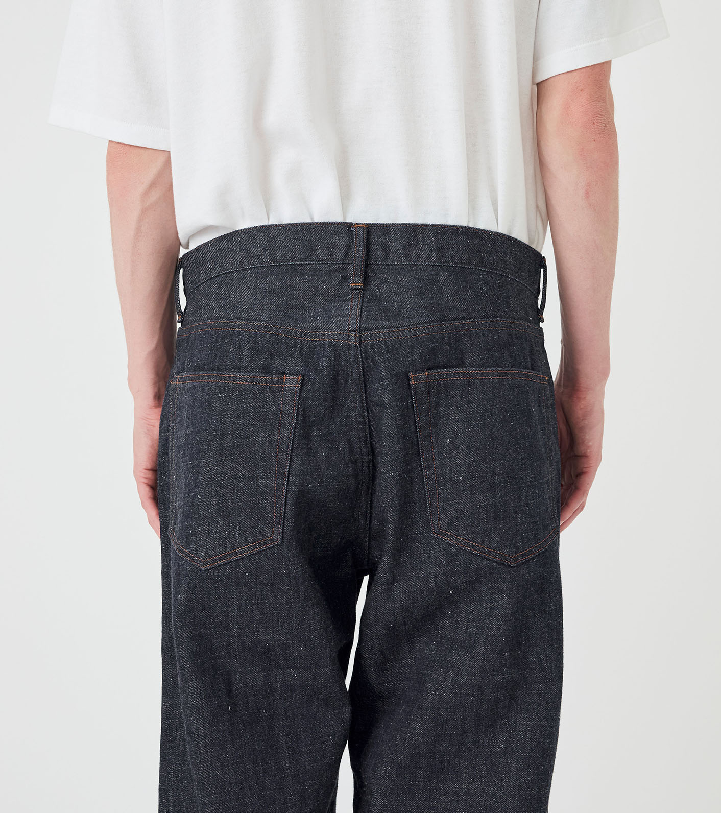 Selvage Denim Straight Pants