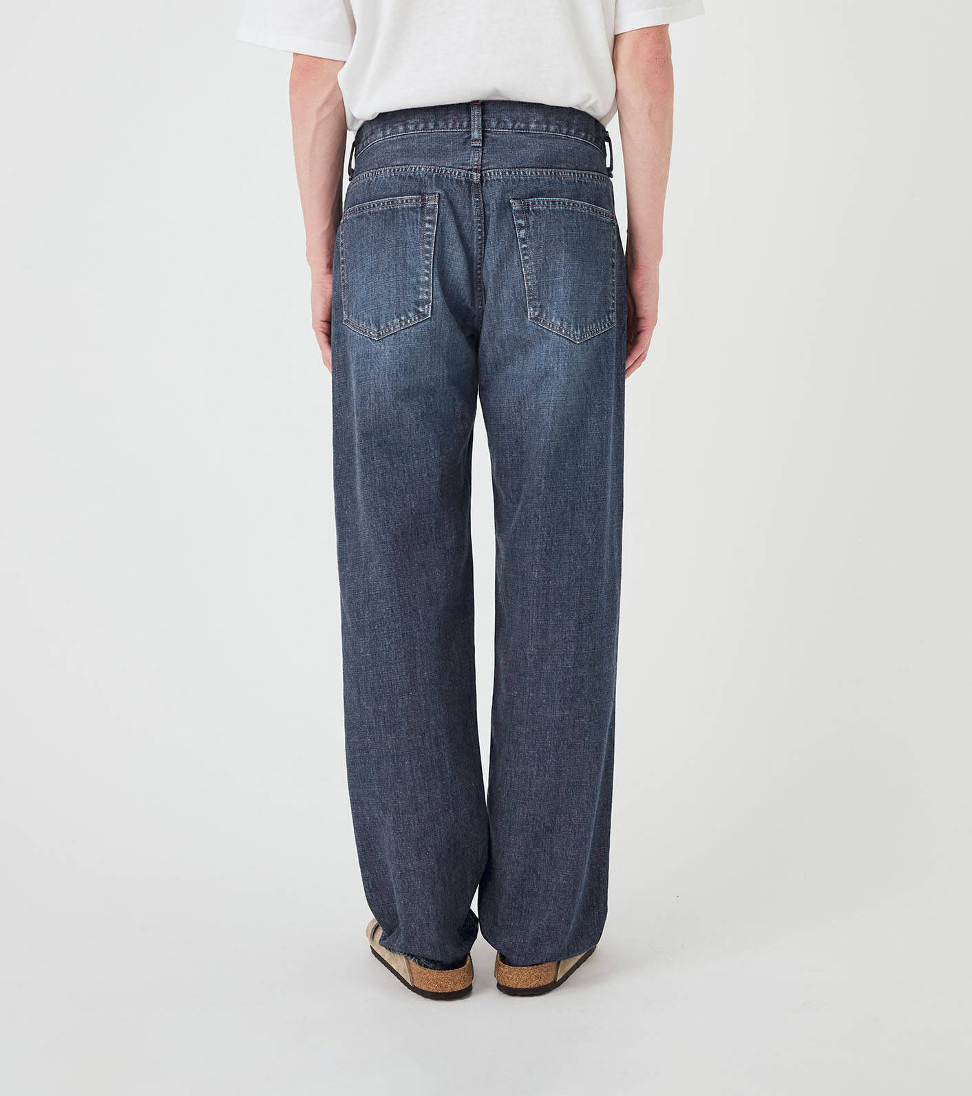 Selvage Denim Straight Pants