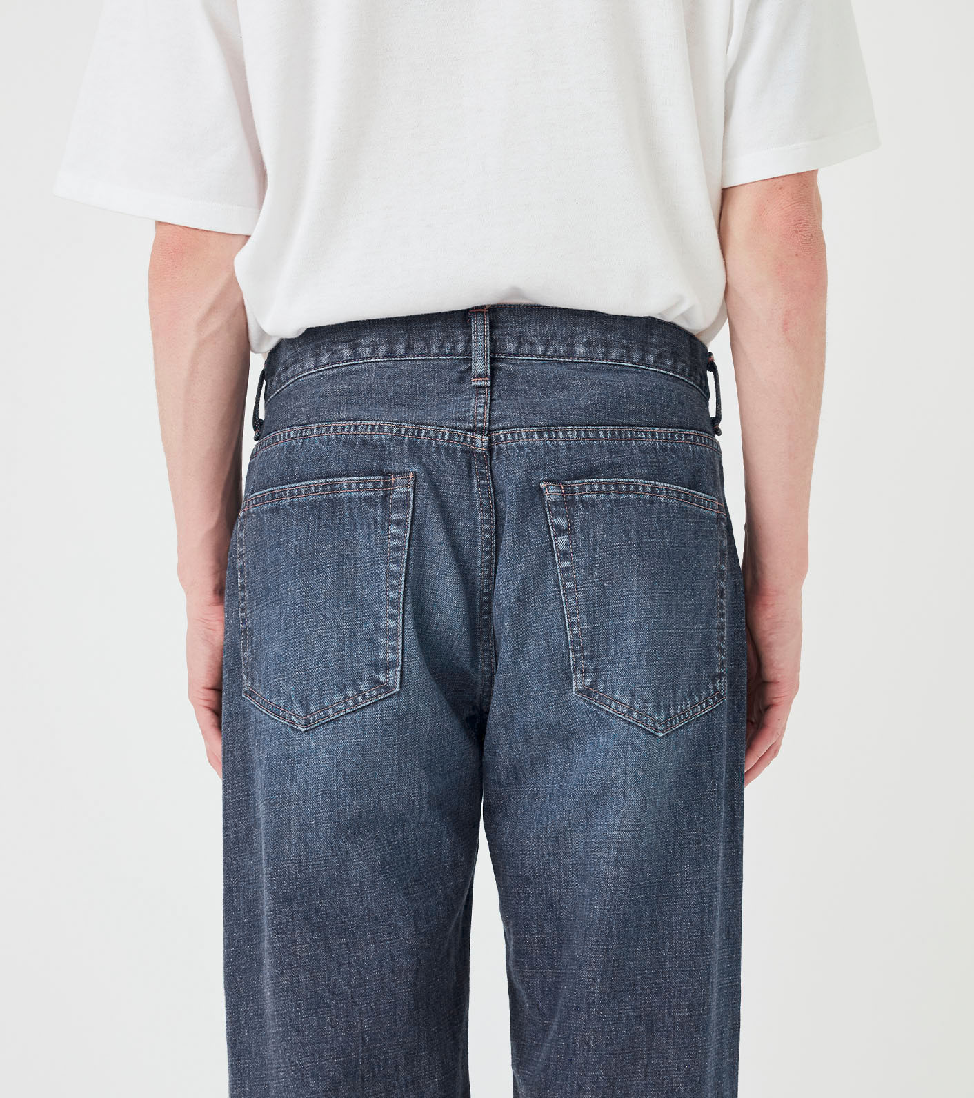 Selvage Denim Straight Pants
