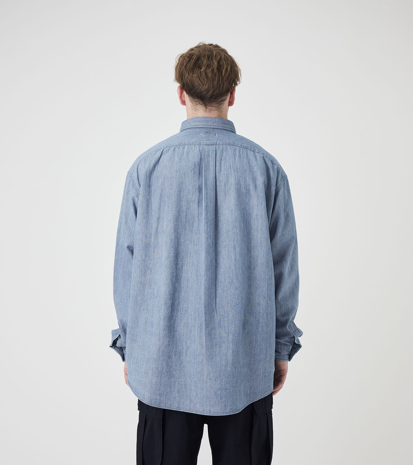 OOAL Button Down Denim Shirt
