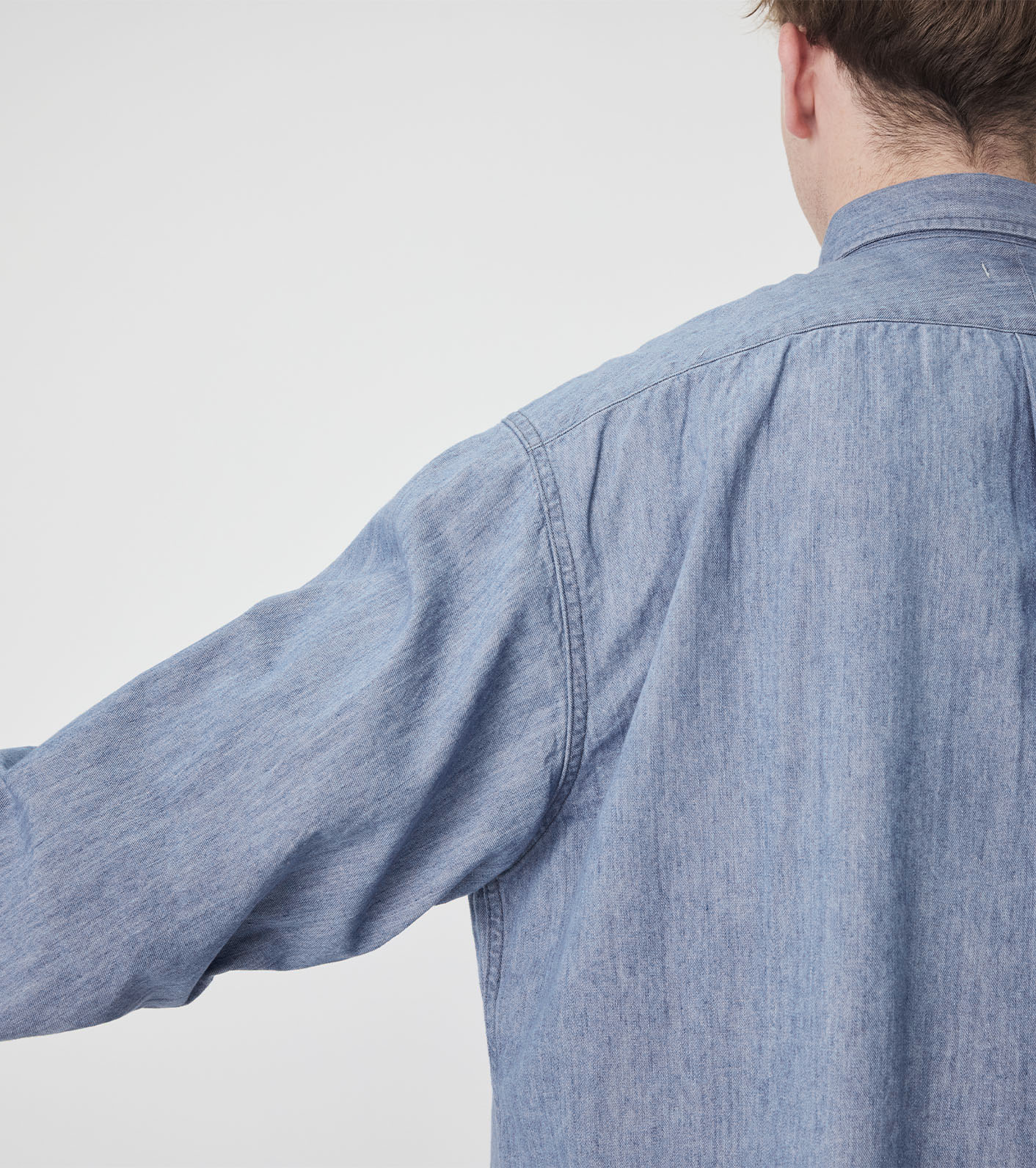 OOAL Button Down Denim Shirt