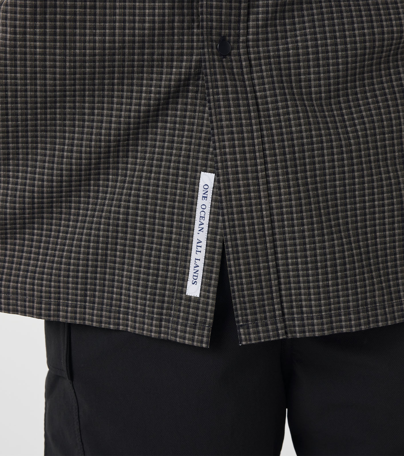 Micro Plaid Wind Shirt