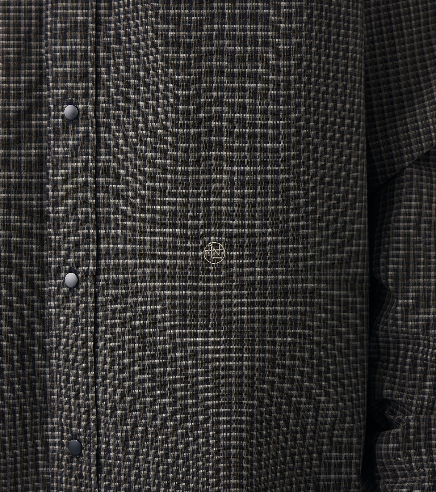 Micro Plaid Wind Shirt
