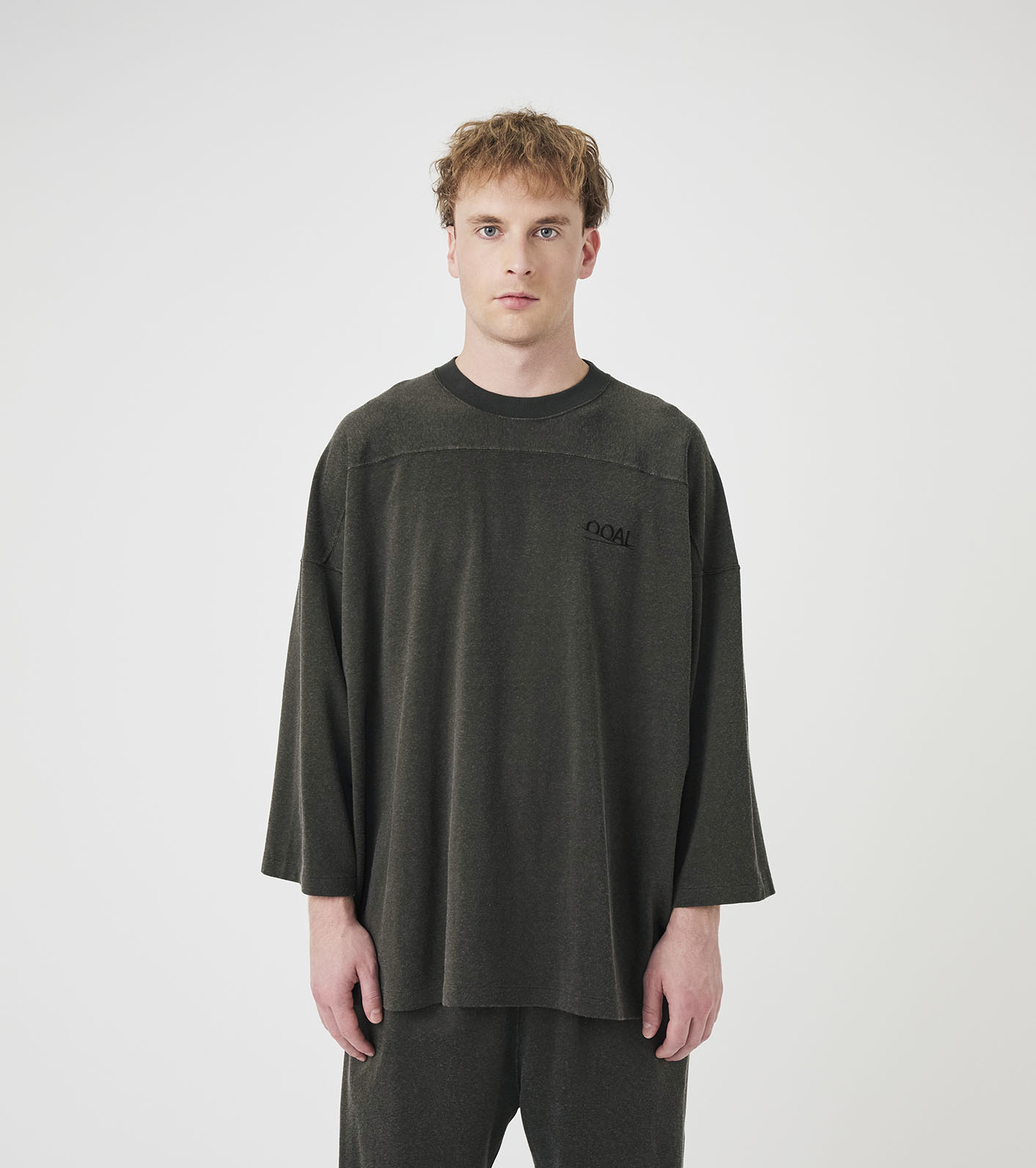 OOAL Rayon Cotton Long Sleeve Tee