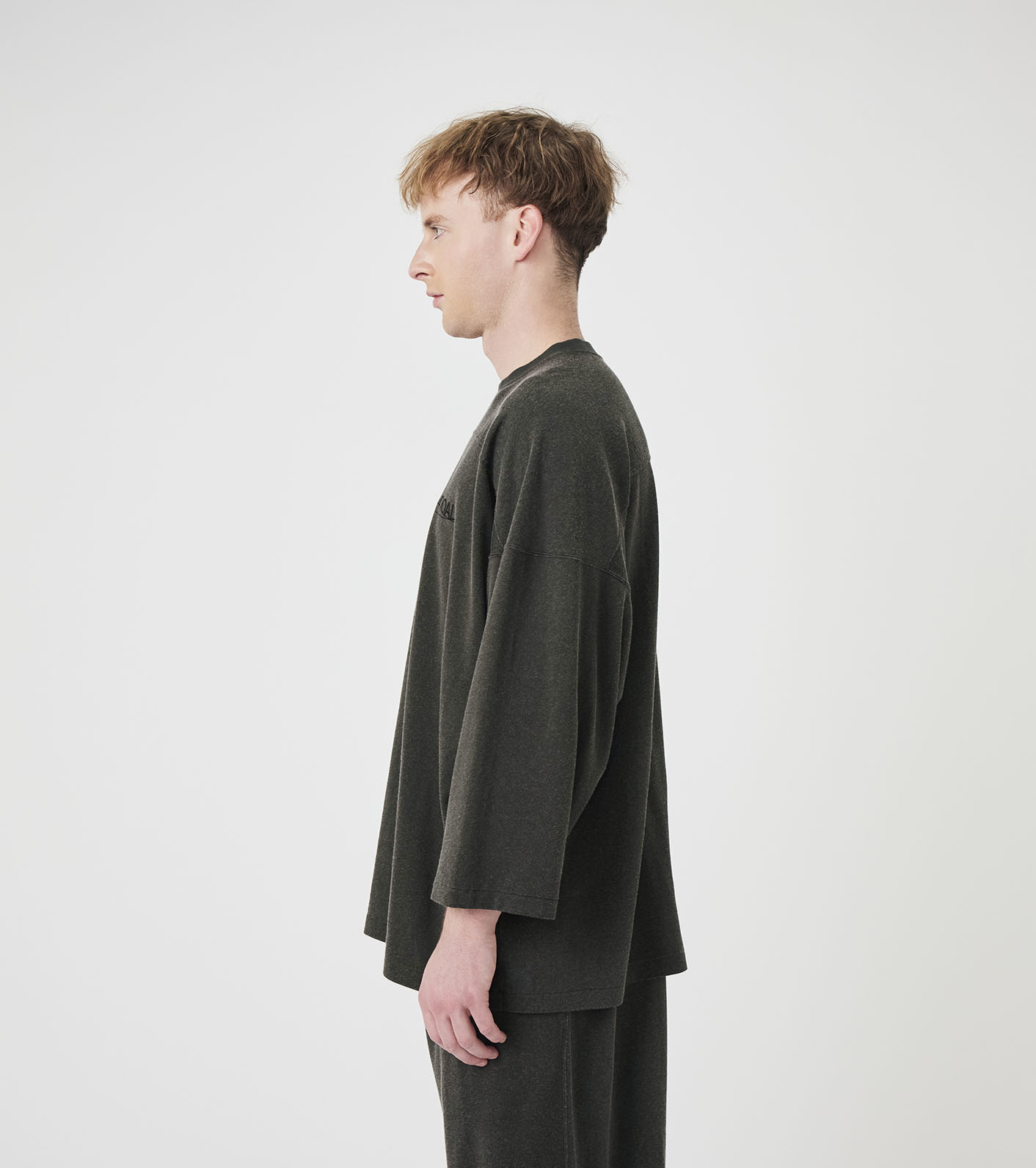 OOAL Rayon Cotton Long Sleeve Tee
