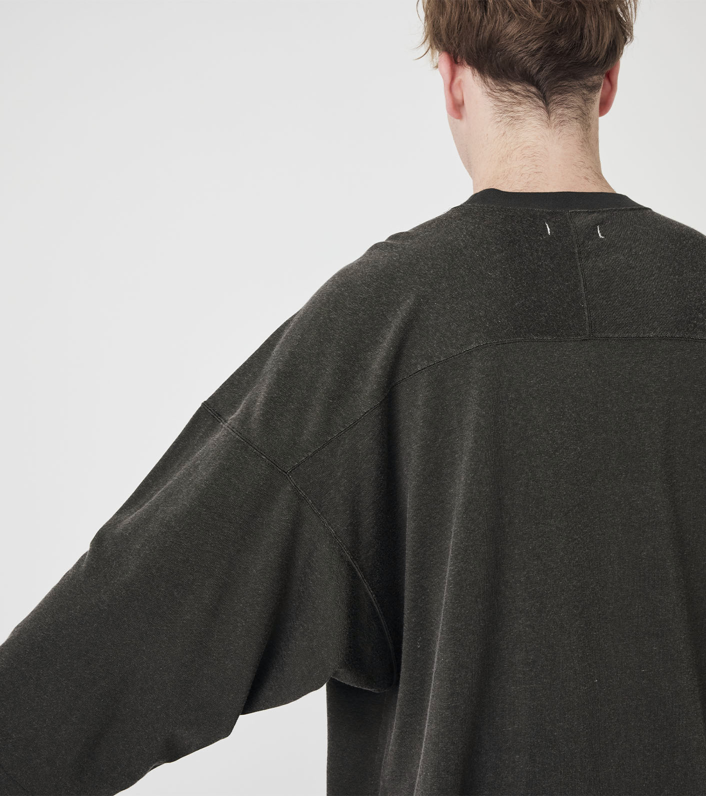 OOAL Rayon Cotton Long Sleeve Tee