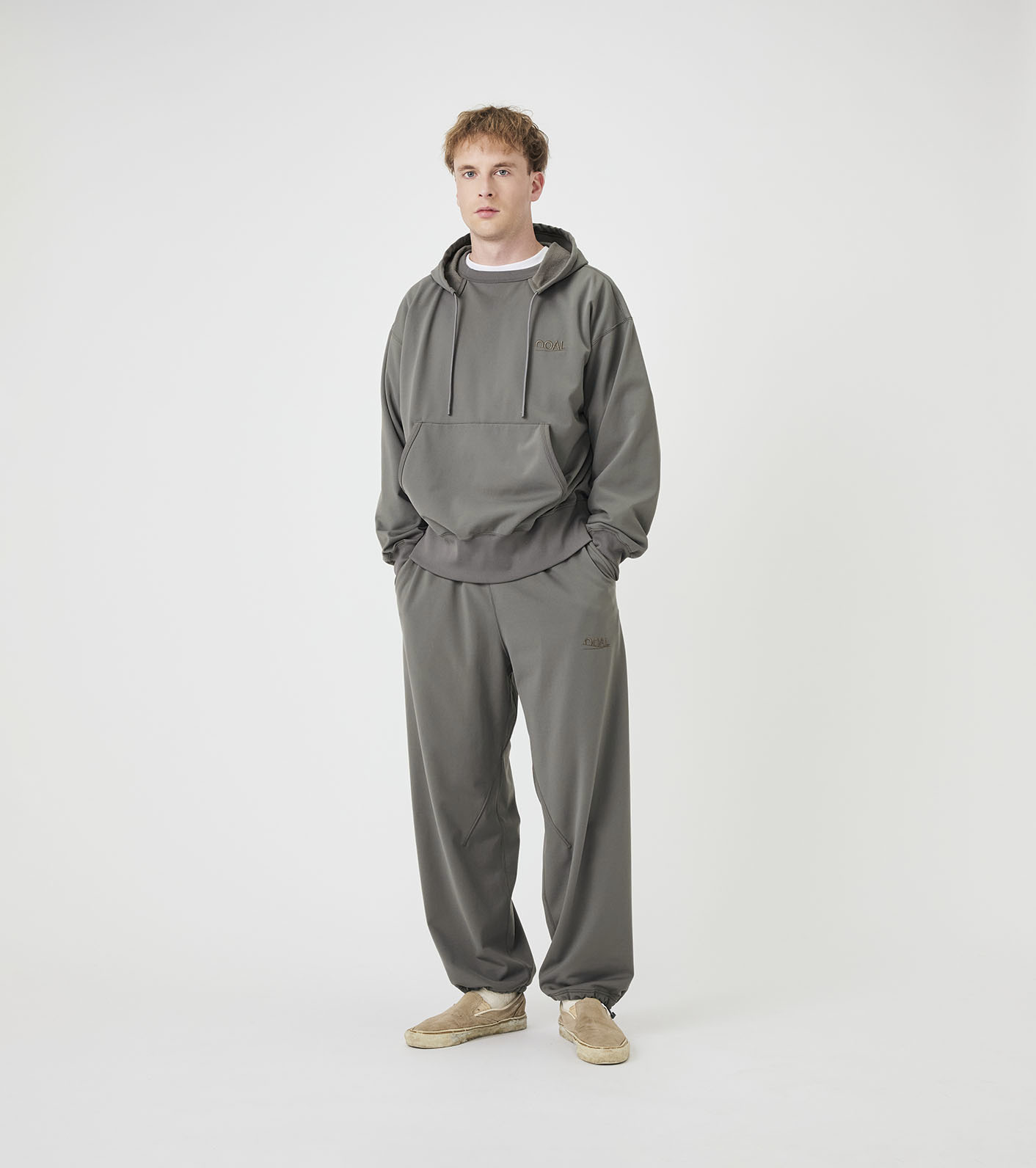 OOAL Polyester Pile Hooded Parka