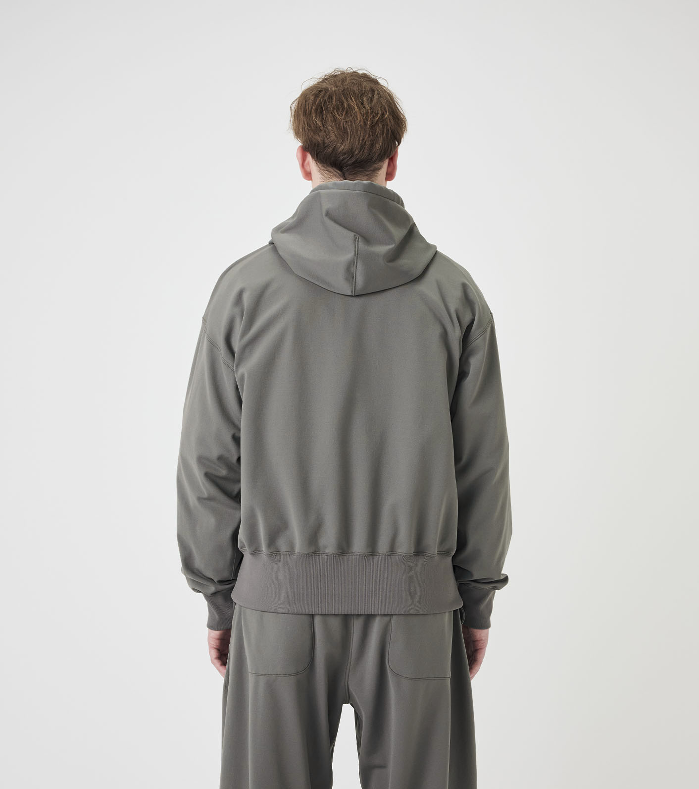 OOAL Polyester Pile Hooded Parka