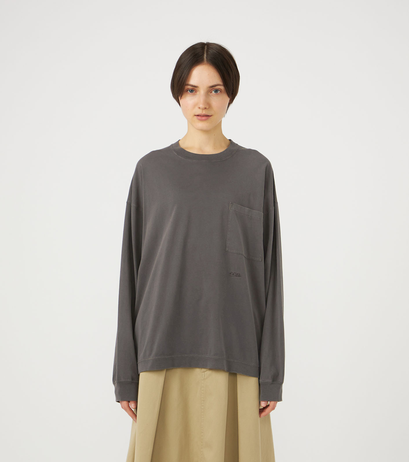 OOAL Long Sleeve Pocket Tee