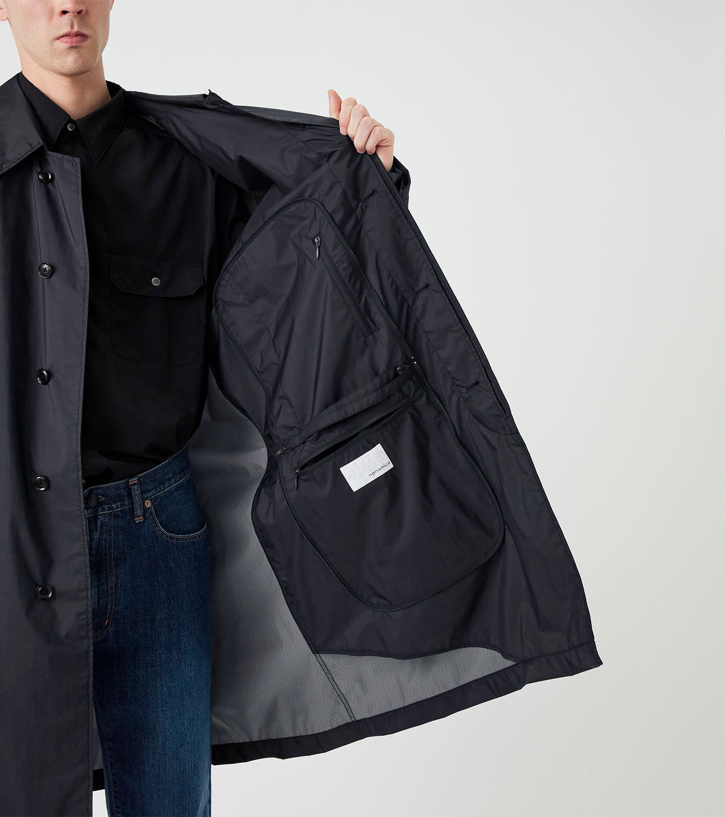 Packable Balmacaan Coat