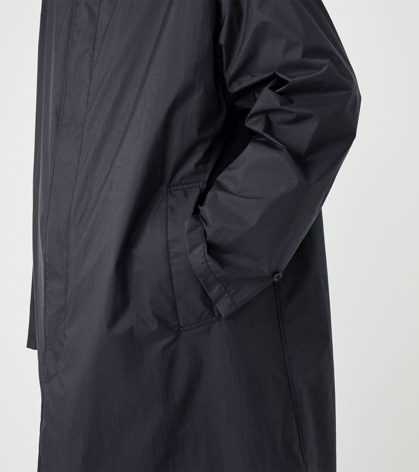 Packable Balmacaan Coat