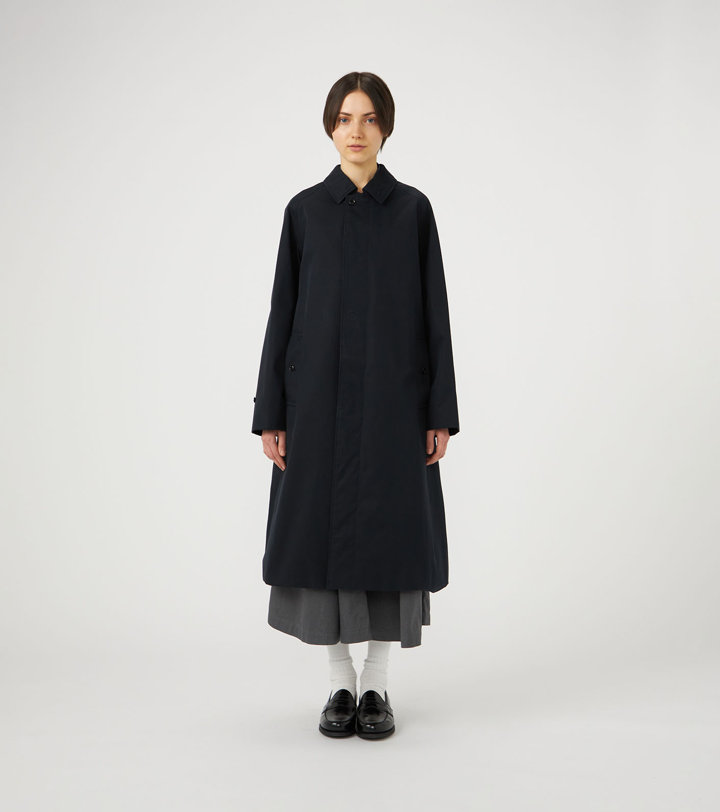 2L Cotton GORE-TEX Balmacaan Coat