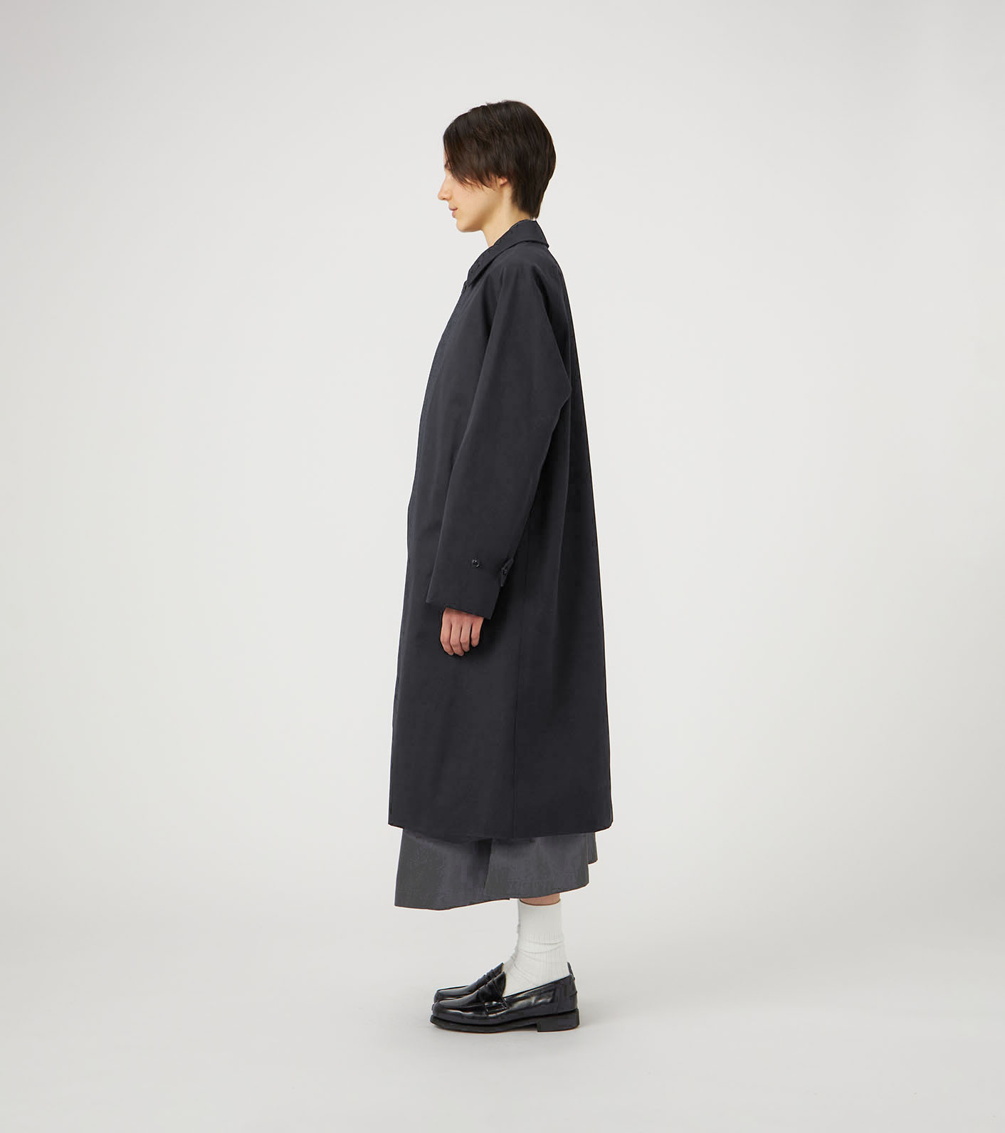 2L Cotton GORE-TEX Balmacaan Coat