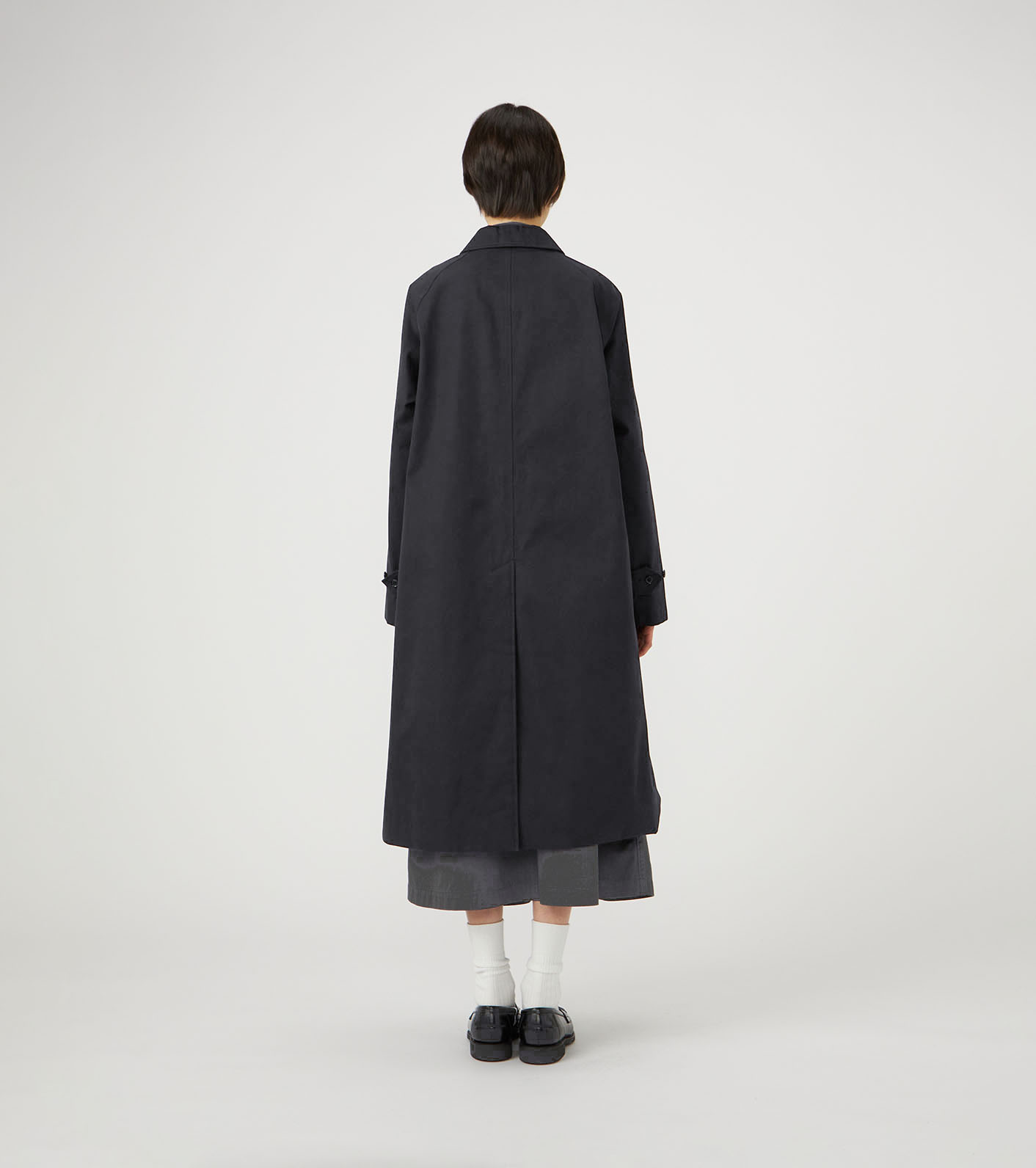 2L Cotton GORE-TEX Balmacaan Coat