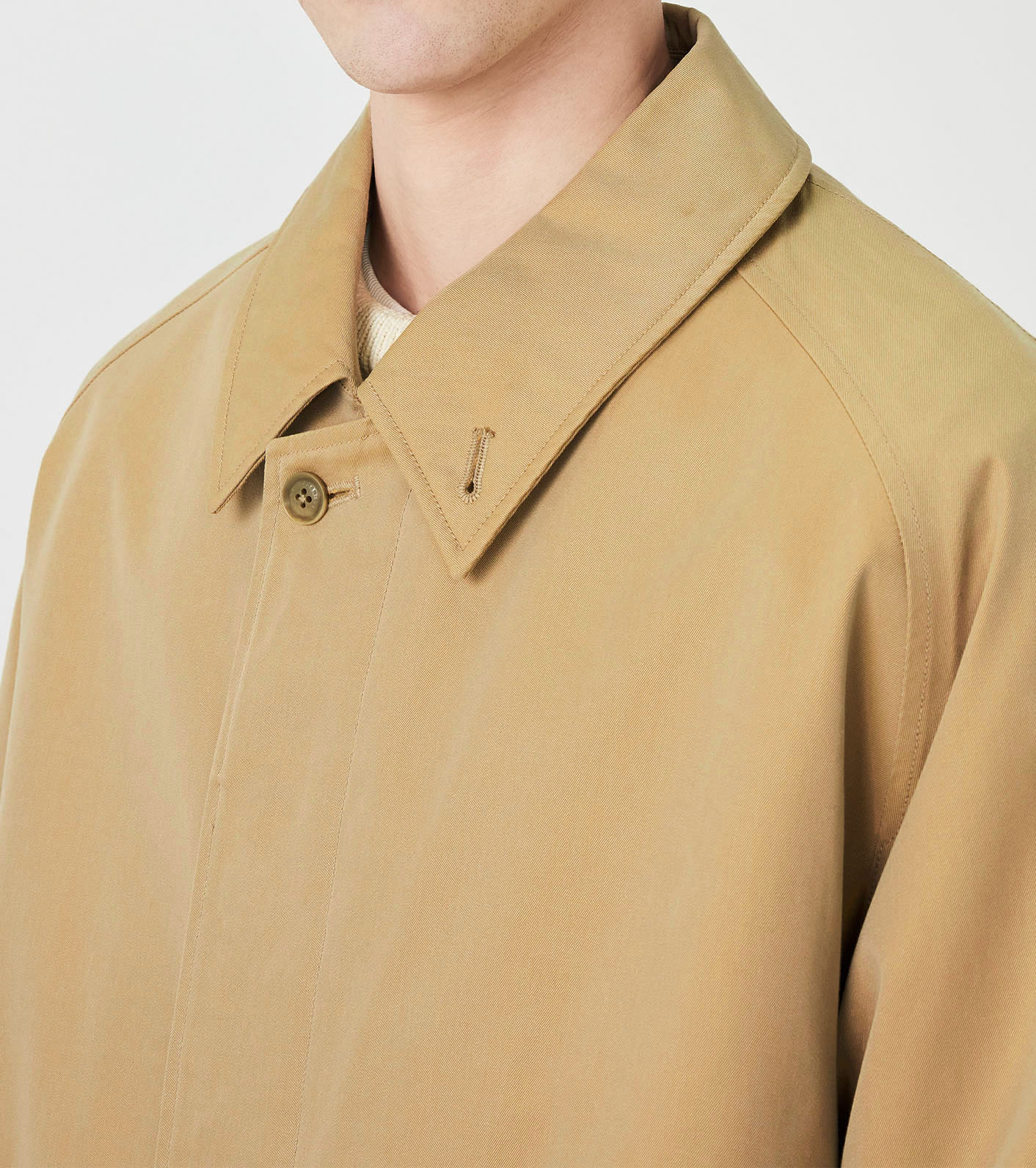 2L Cotton GORE-TEX Balmacaan Coat